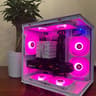 Intel 10 Core White Gaming PC RX 580 1tb Storage 32GB RAM WIFi WINDOWS 11 Pro