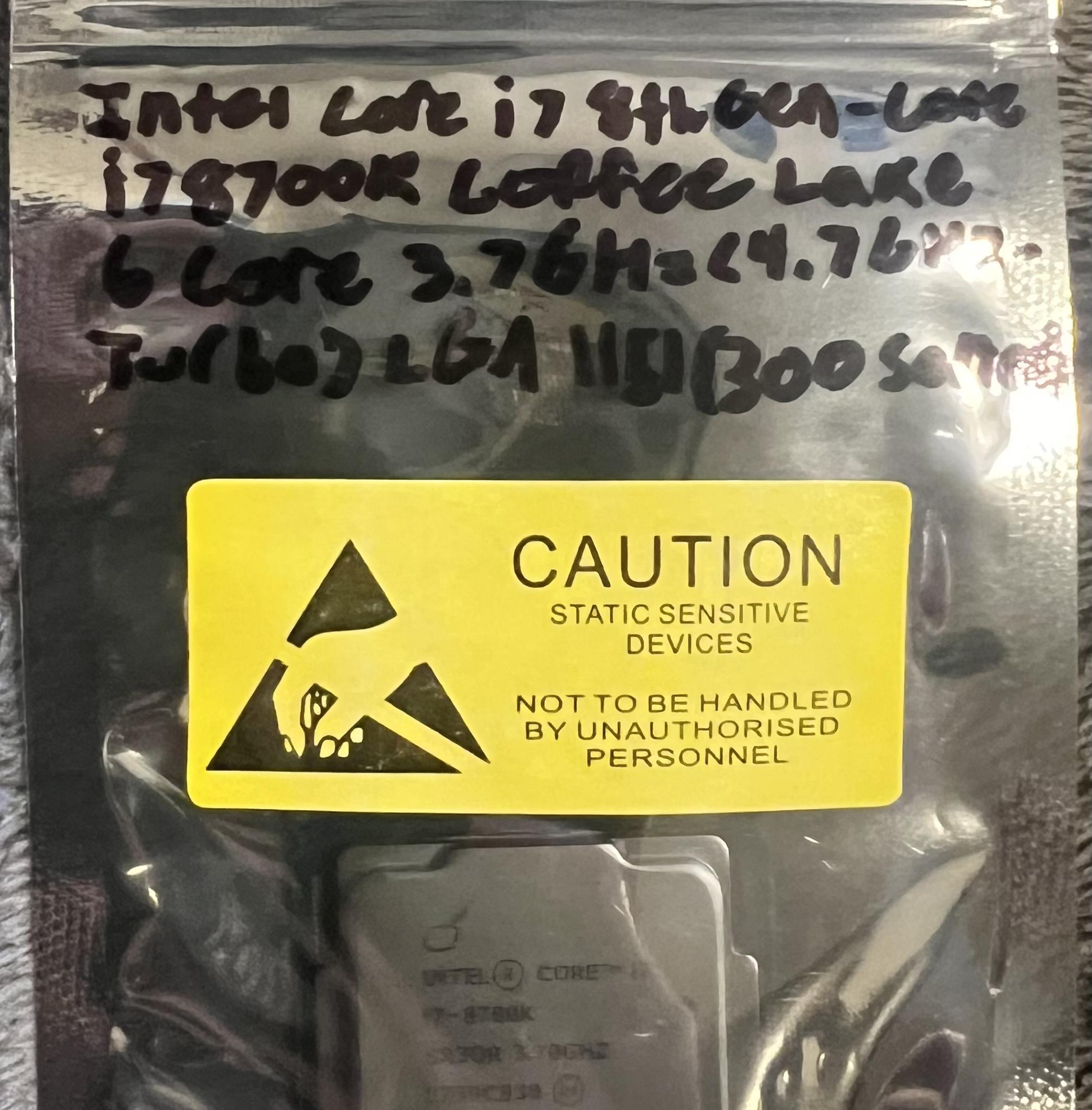 Intel Core i7 8th Gen-Core i7 8700K Coffee Lake 6 Core 3.7GHz (4.7GHz-Turbo) LGA 1151 (300 Series)