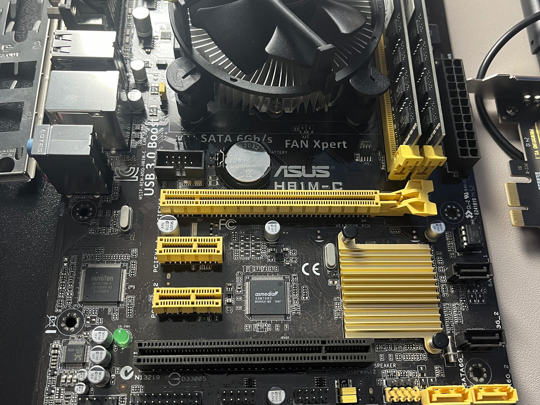 Combo! CPU RAM Motherboard & WiFi Card Intel i5 16GB RAM