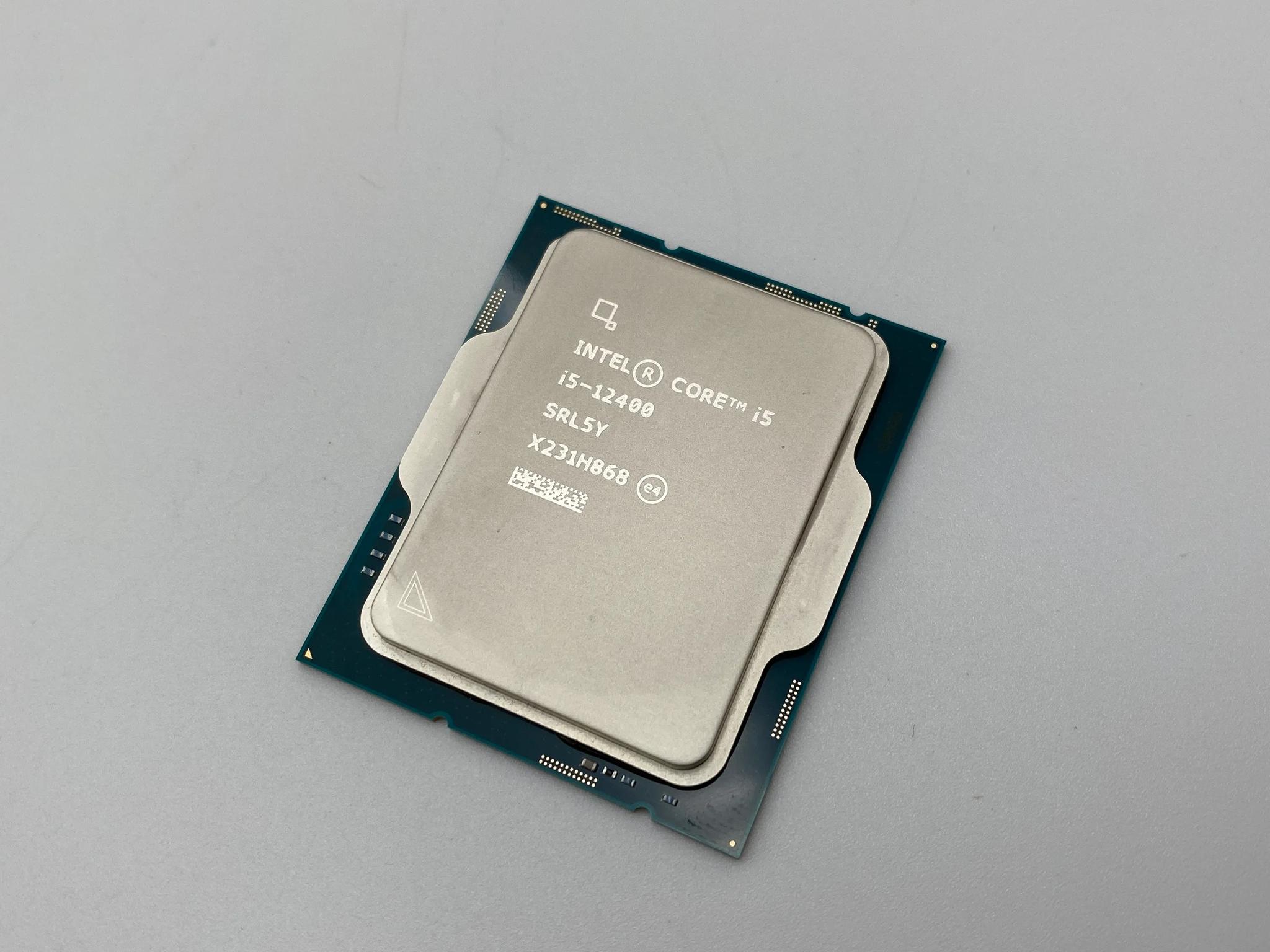 Intel Core i5-12400 CPU 18M Cache, up to 4.40 GHz Desktop Processor