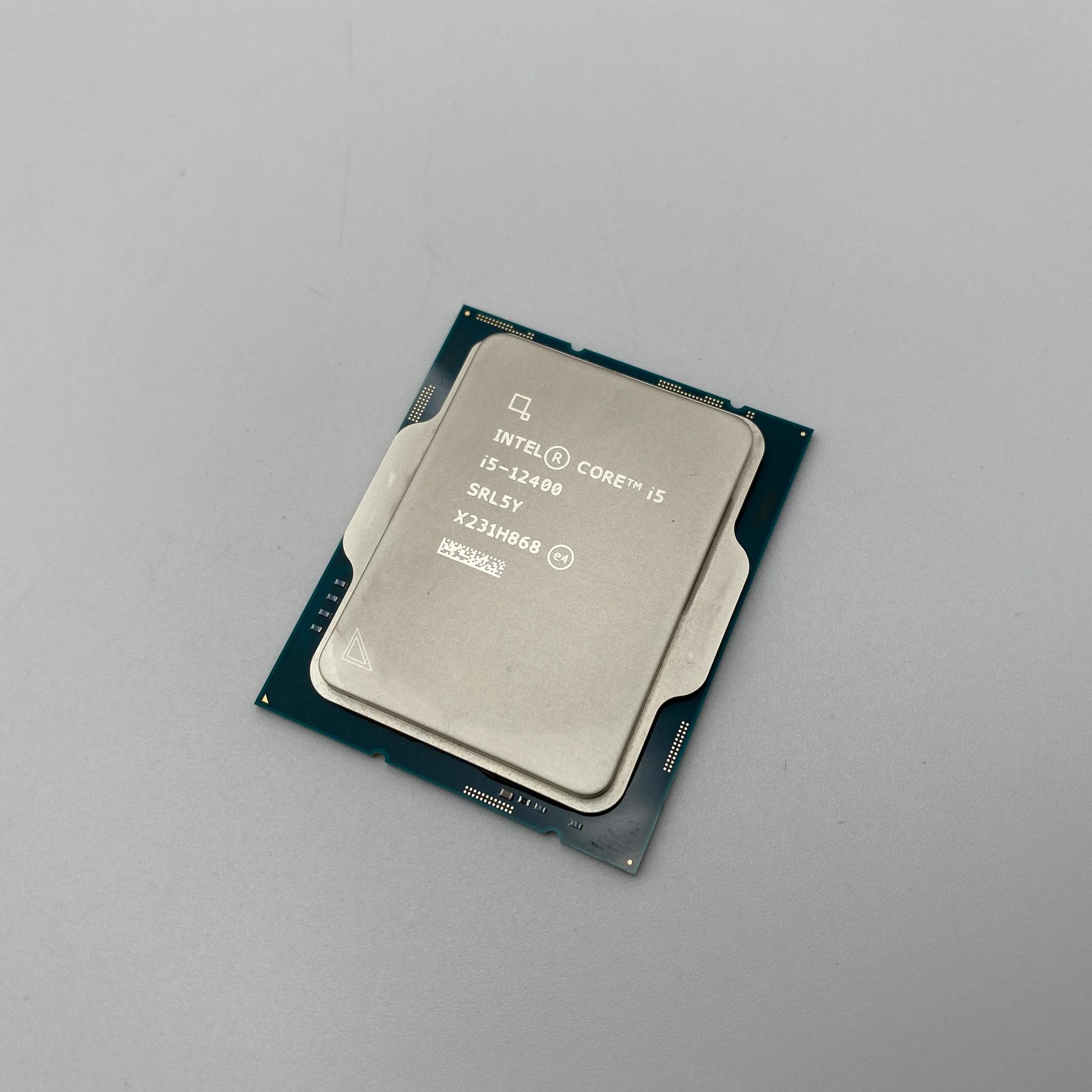 Intel Core i5-12400 CPU 18M Cache, up to 4.40 GHz Desktop Processor