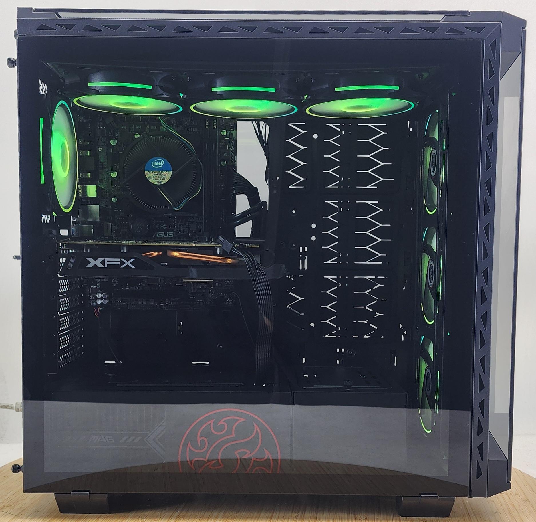 Gaming PC i5-6500 16GB RAM 240GB SSD + 500GB HDD RX 470 8GB Windows 11 Computer