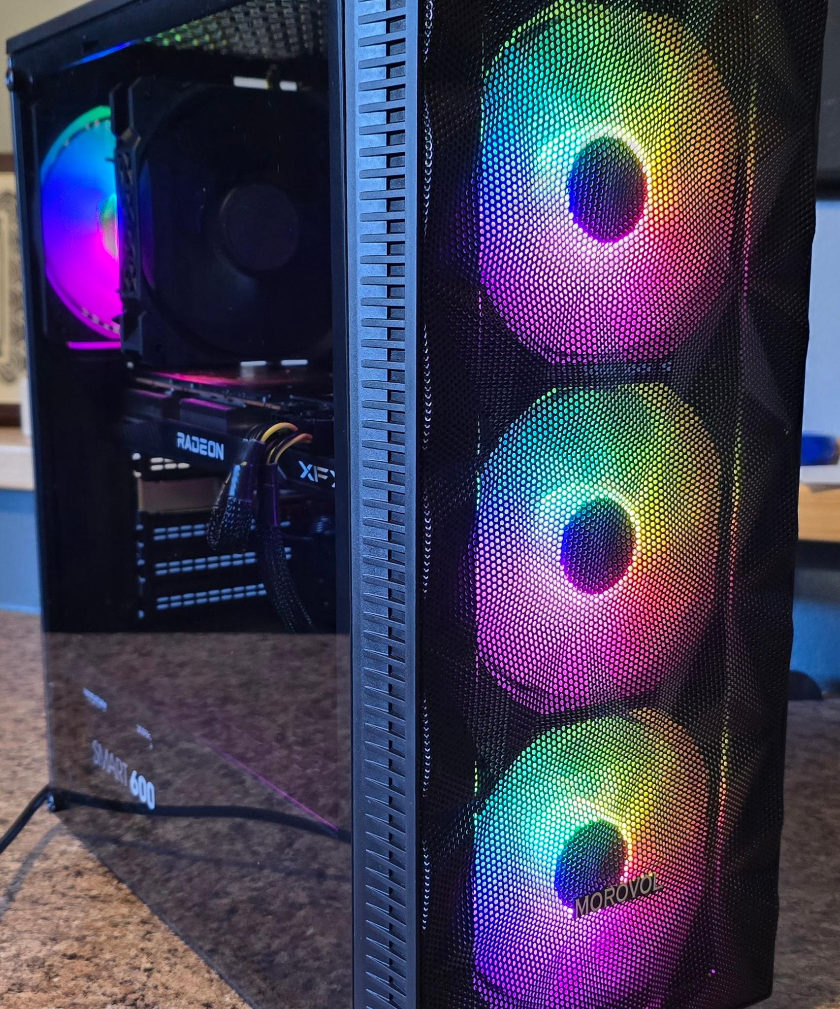 i3-13100 + rx 6700 entry pc build