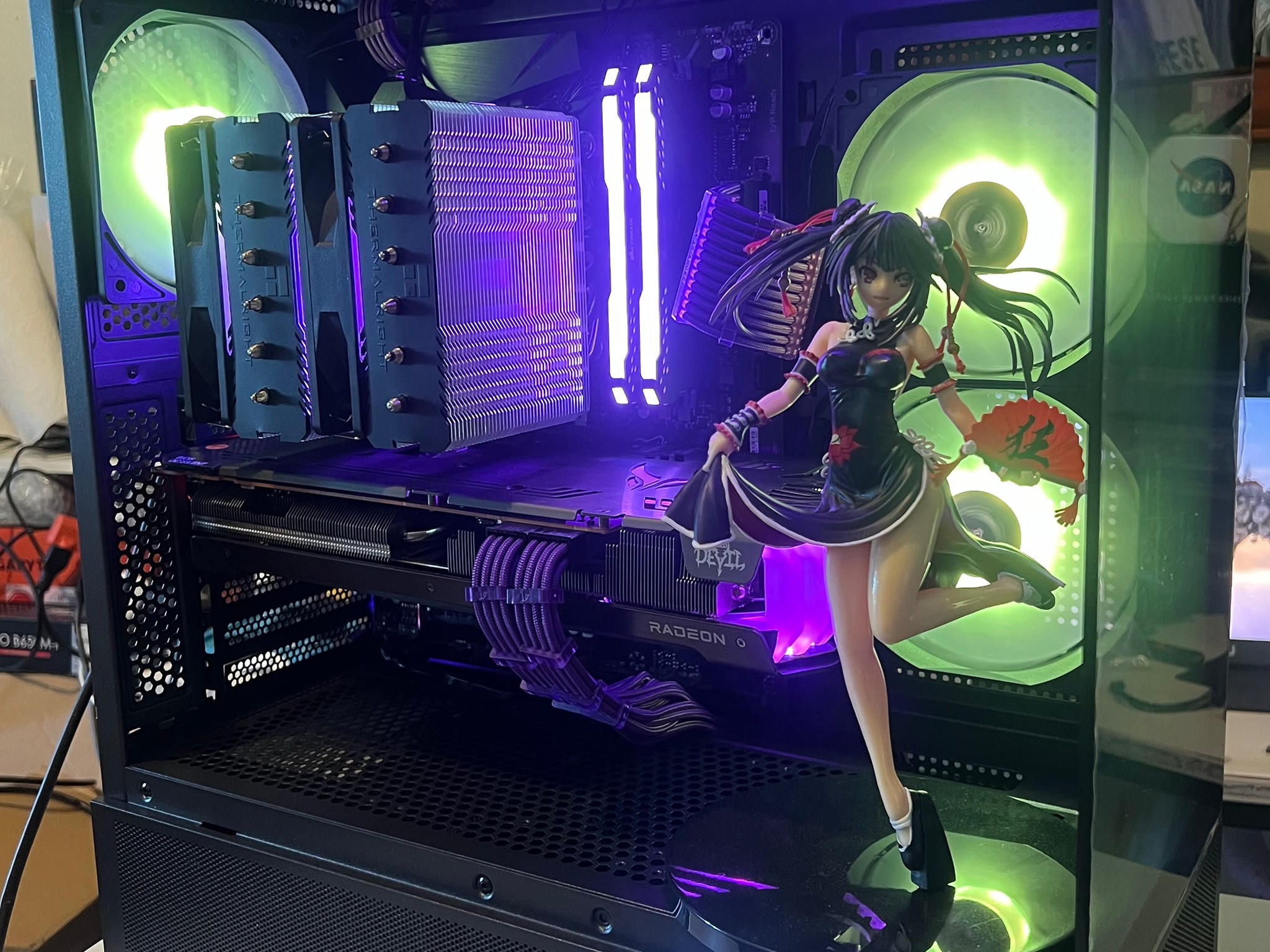 MEMORIAL DAY SALE 🔥 Purple ⚛️ Gaming PC | Ryzen 7 5800X | RX 6700XT 12GB | 32GB RAM | 1TB SSD | 11