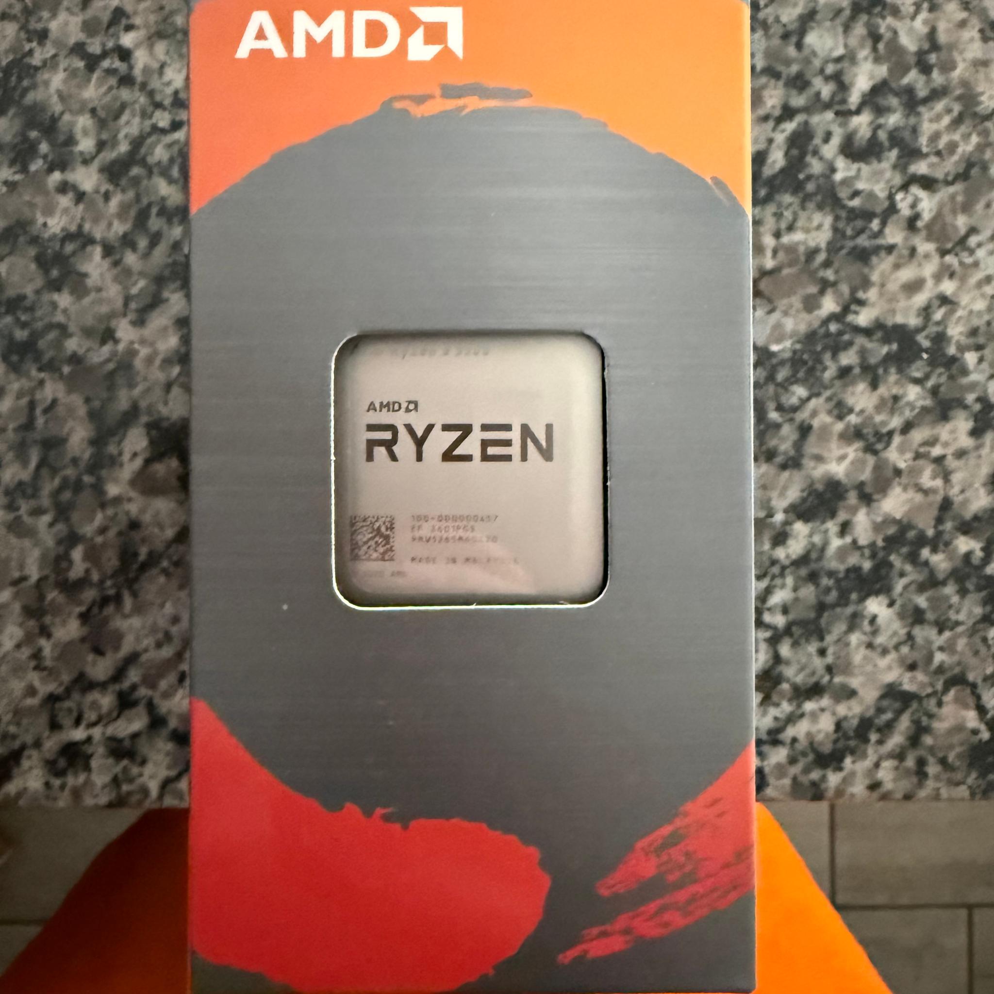 AMD Ryzen 5 5500 6-Core 12-Thread AM4 CPU NEW SEALED Box + Wraith Cooler