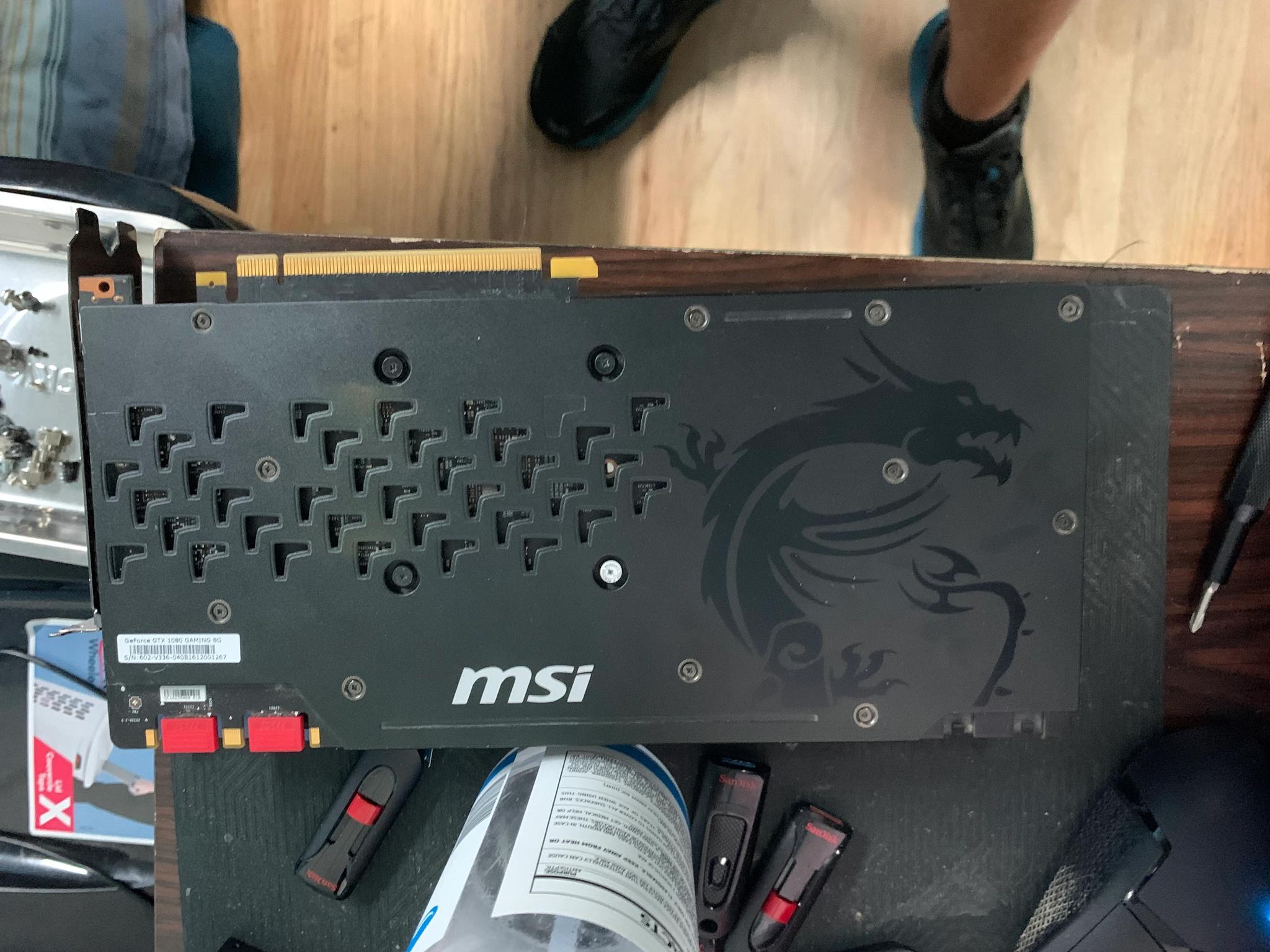 Used GTX 1080 Gaming X