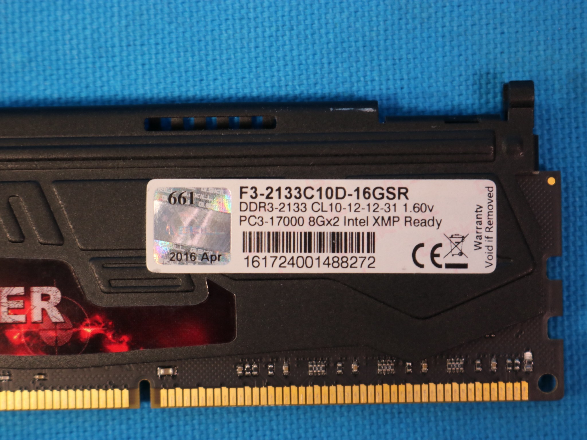 G. Skill Sniper 16GB (2x8GB) DDR3 2133 PC3-17000 1.6V Desktop RAM - 4218818604