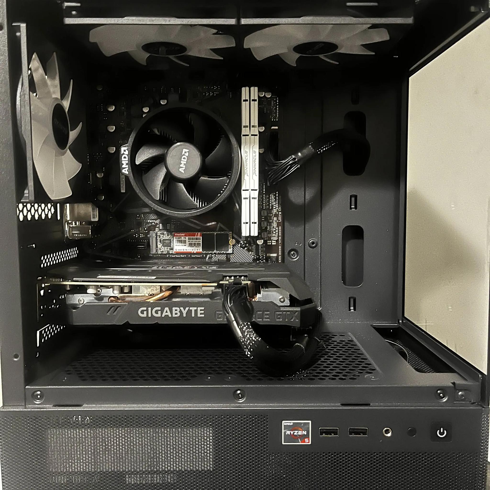 🖤  Gaming PC Ryzen 5 3600, GTX 1660 6GB