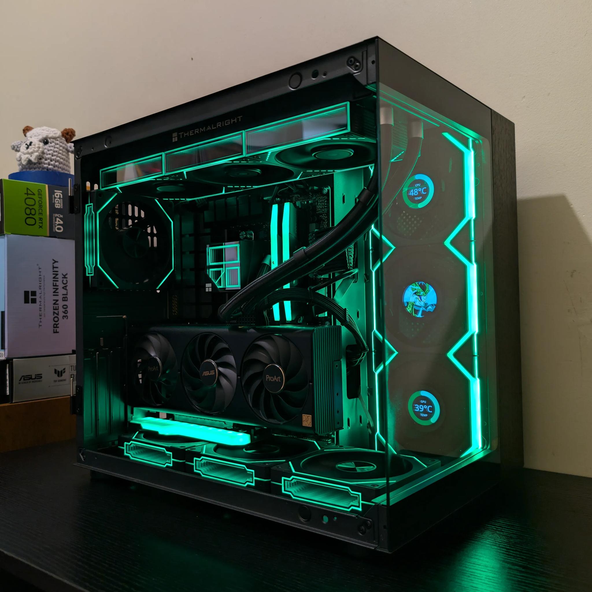 🪙🪵4K Gaming Beast | RTX 4080 | Ryzen 9 7900X | 2TB SSD | 32GB RAM | WiFi 6 & Bluetooth🪵🪙