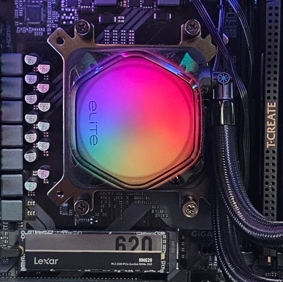 360mm Elite AIO CPU Liquid Cooler for AMD AM5