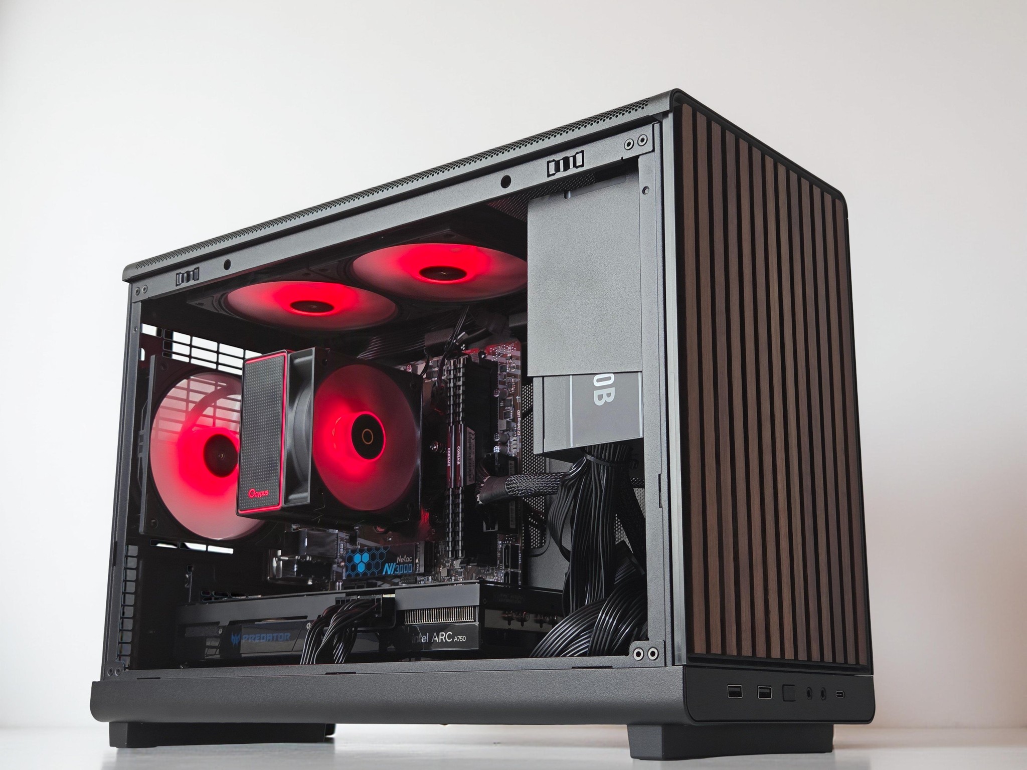 🤎🪵  Intel Arc A750 8GB🟫 AMD Ryzen 5 3500X 6 core🟫16GB DDR4🟫 500GB NVME SSD