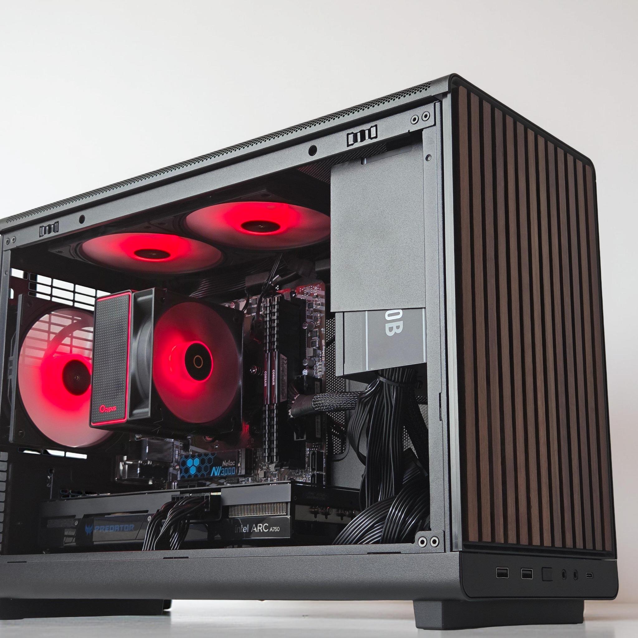 🤎🪵  Intel Arc A750 8GB🟫 AMD Ryzen 5 3500X 6 core🟫16GB DDR4🟫 500GB NVME SSD