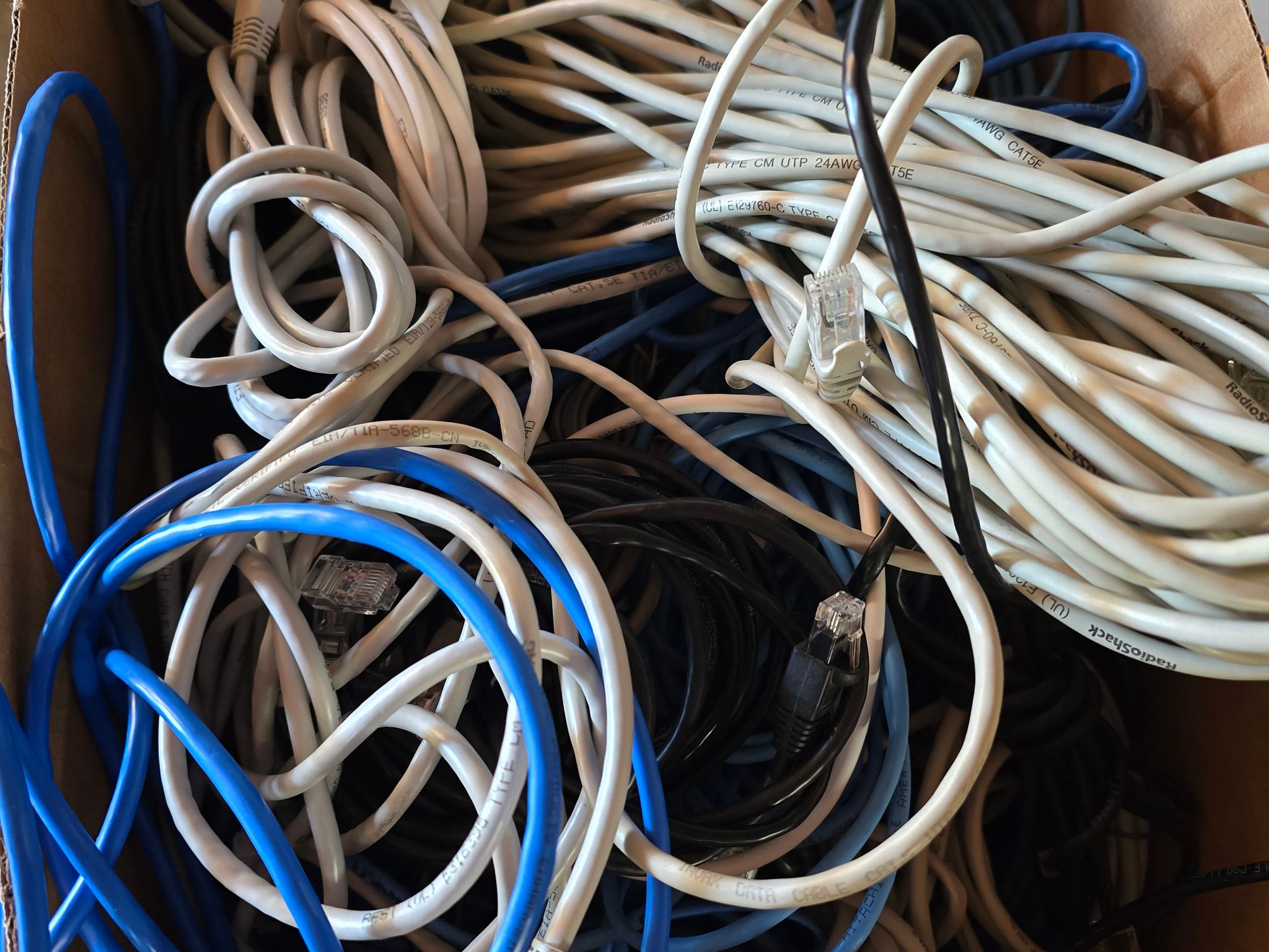 Ethernet Cable Lot