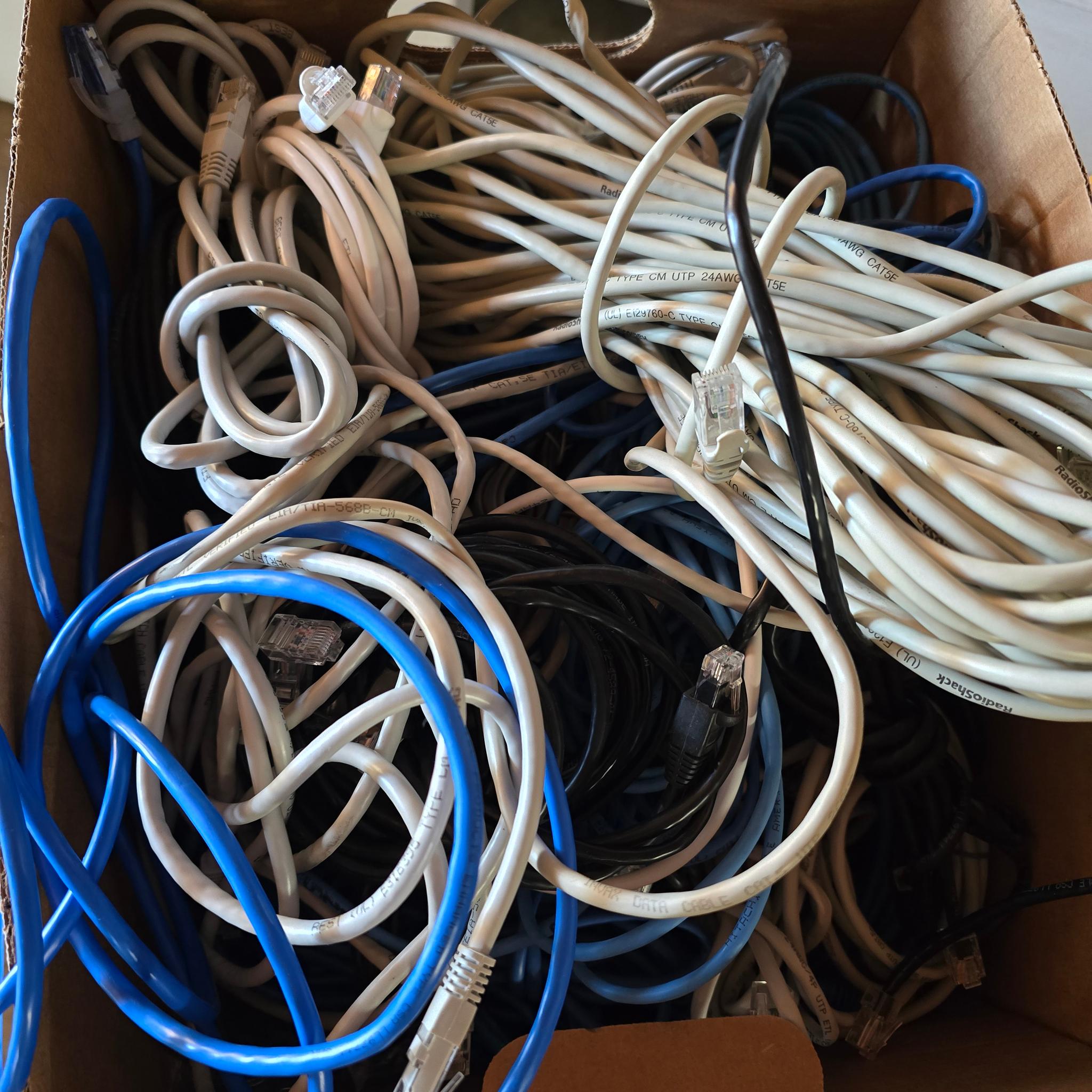 Ethernet Cable Lot