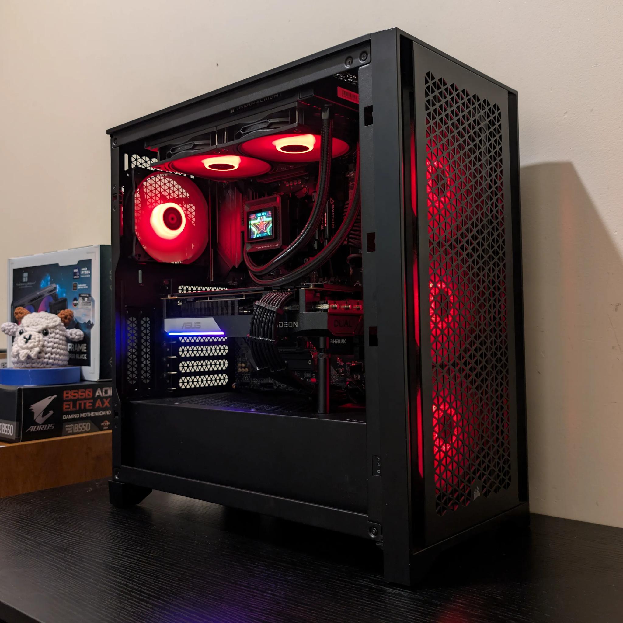 🐦‍⬛1440p Gaming Beast | RX 6750XT | Ryzen 7 5700X | 1TB SSD | 32GB RAM | WiFi 6 & Bluetooth🐦‍⬛