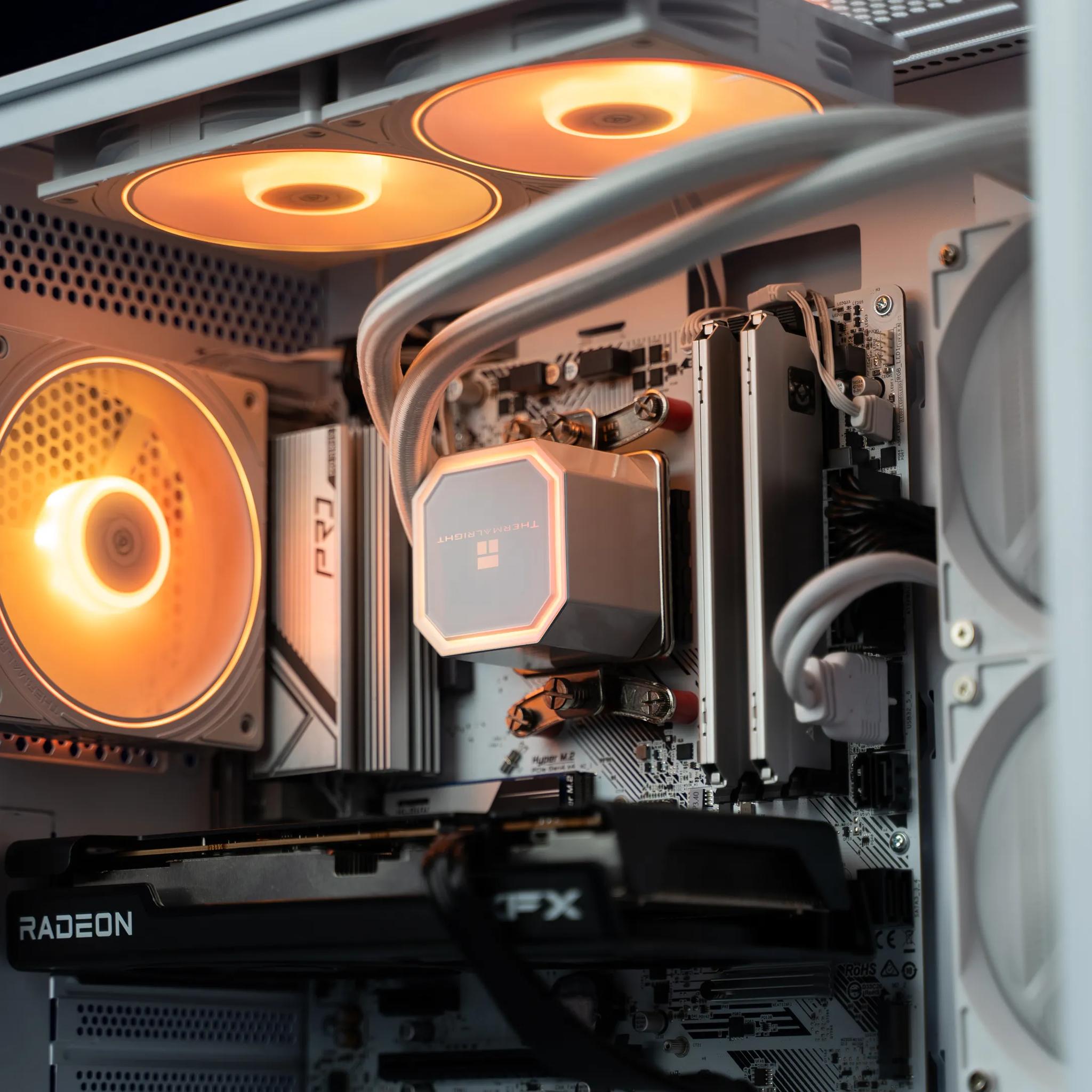 “Colortime-SW” RX 7600 Ryzen 5 32GB Windows 11 Pro 1TB Gaming PC Powerhouse