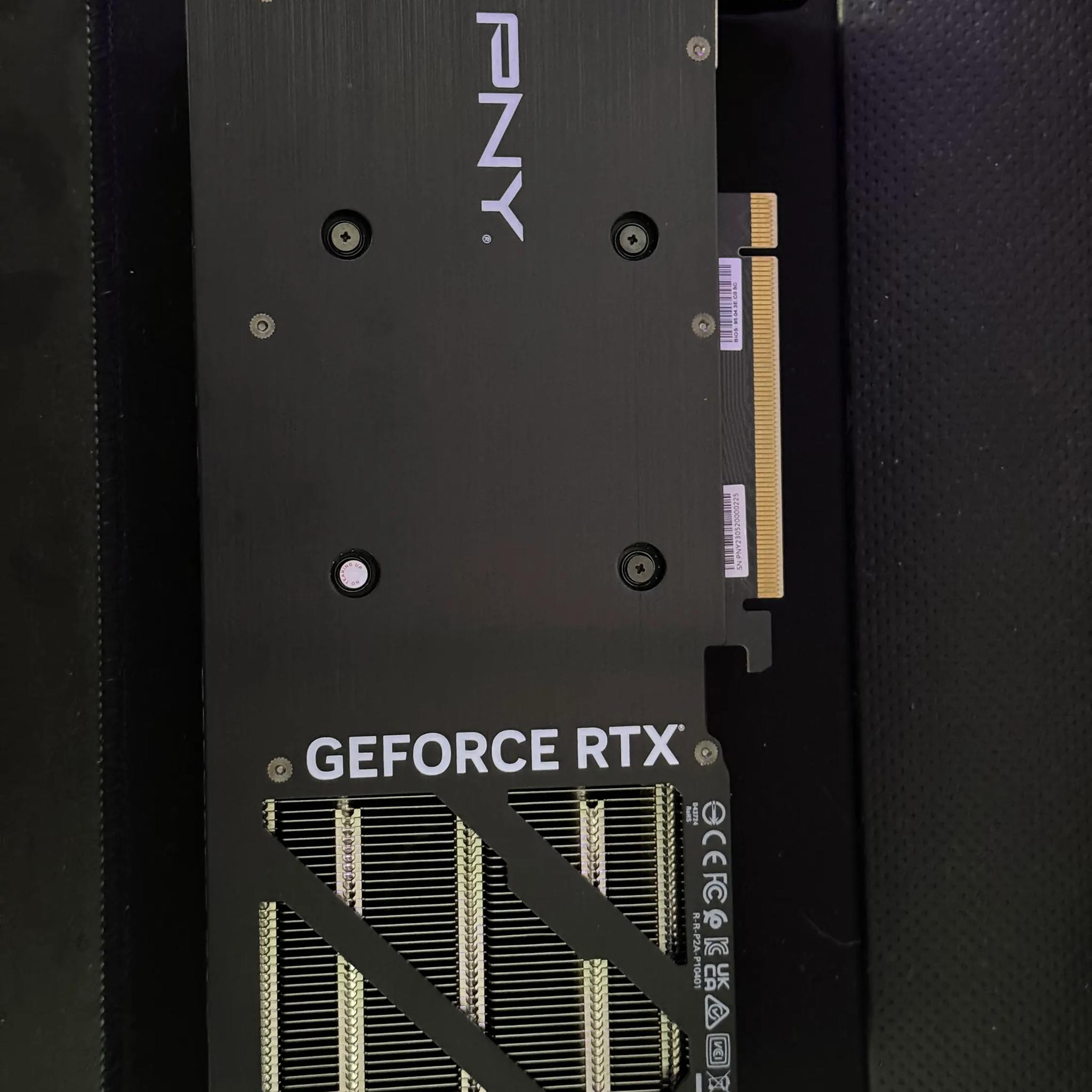PNY GeForce RTX 4070 12GB VERTO Dual Fan Graphics Card DLSS 3