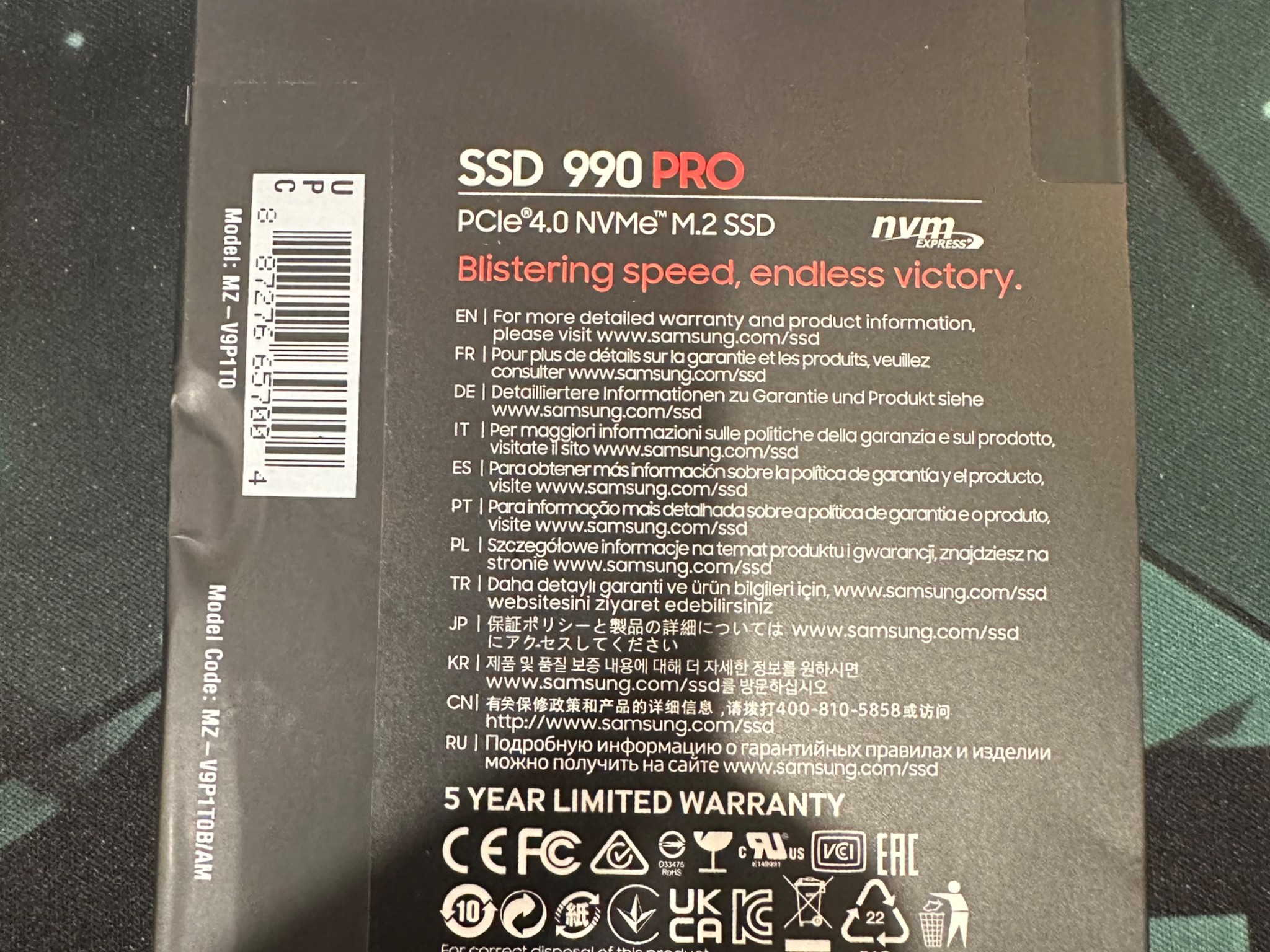 SAMSUNG 990 PRO SSD 1TB