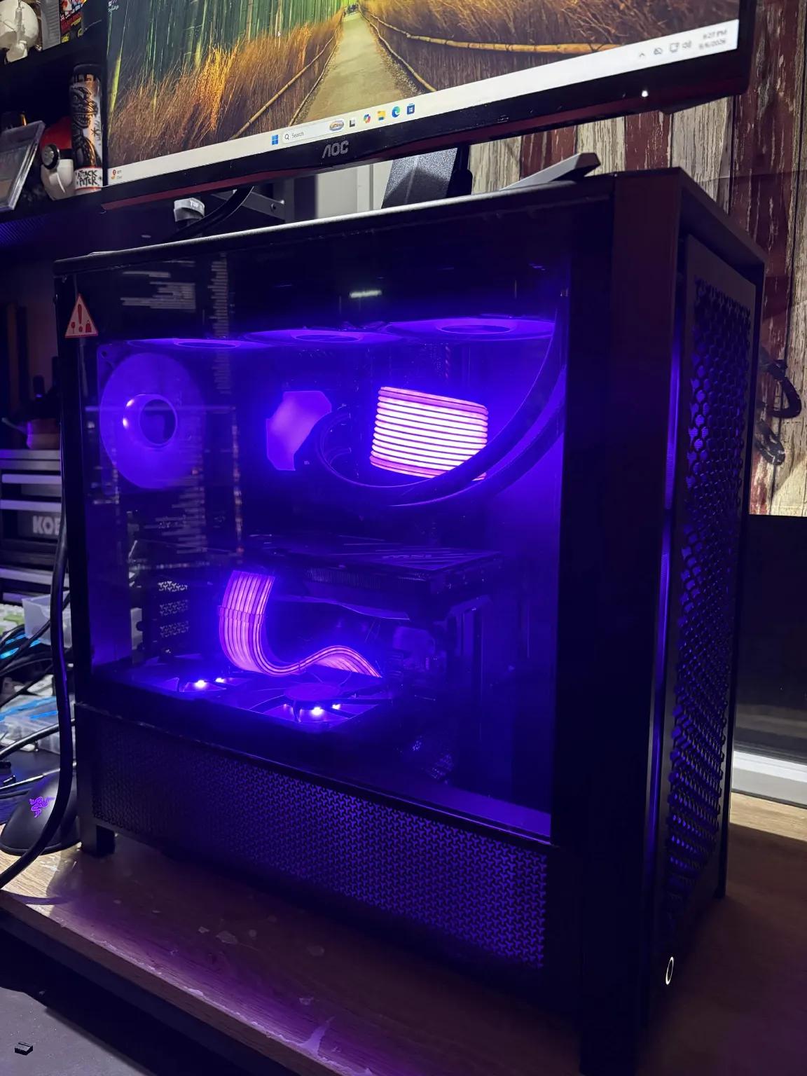 Black Cat Customs Nightfang – RTX 4070 SUPER – Intel i7-11700 – 32GB RAM – 1TB NVMe