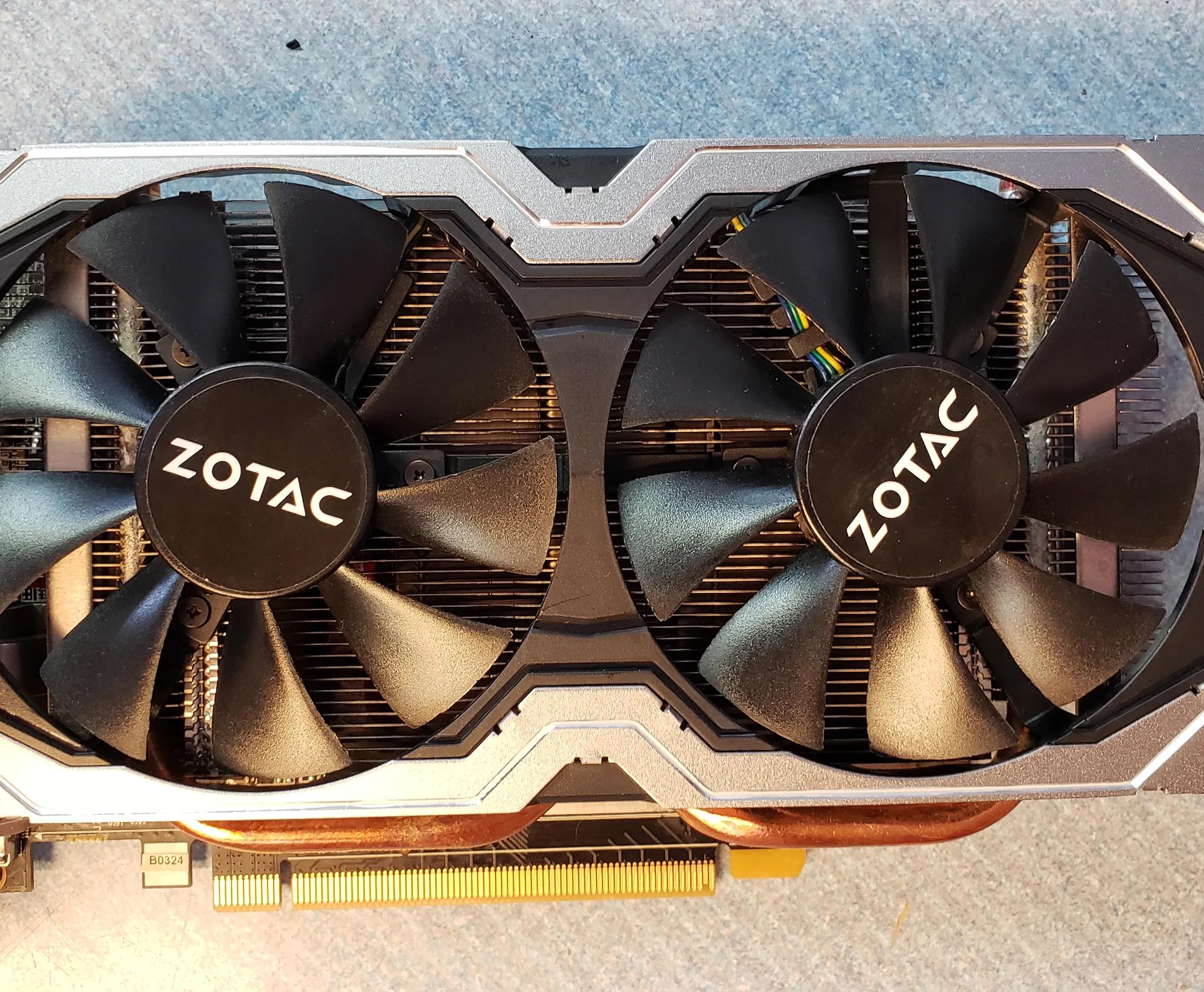 Zotac Amp! Edition GTX 1060 graphics card