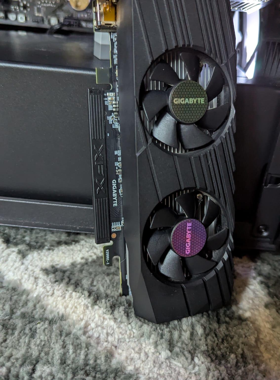 GIGABYTE GeForce GTX 1650 4GB GDDR5 Low Profile Video Card