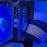 🧊 Frozone – White & Blue RTX 3060 Ti Build | 3700X + 1TB NVMe + 32GB DDR4 🎮❄️