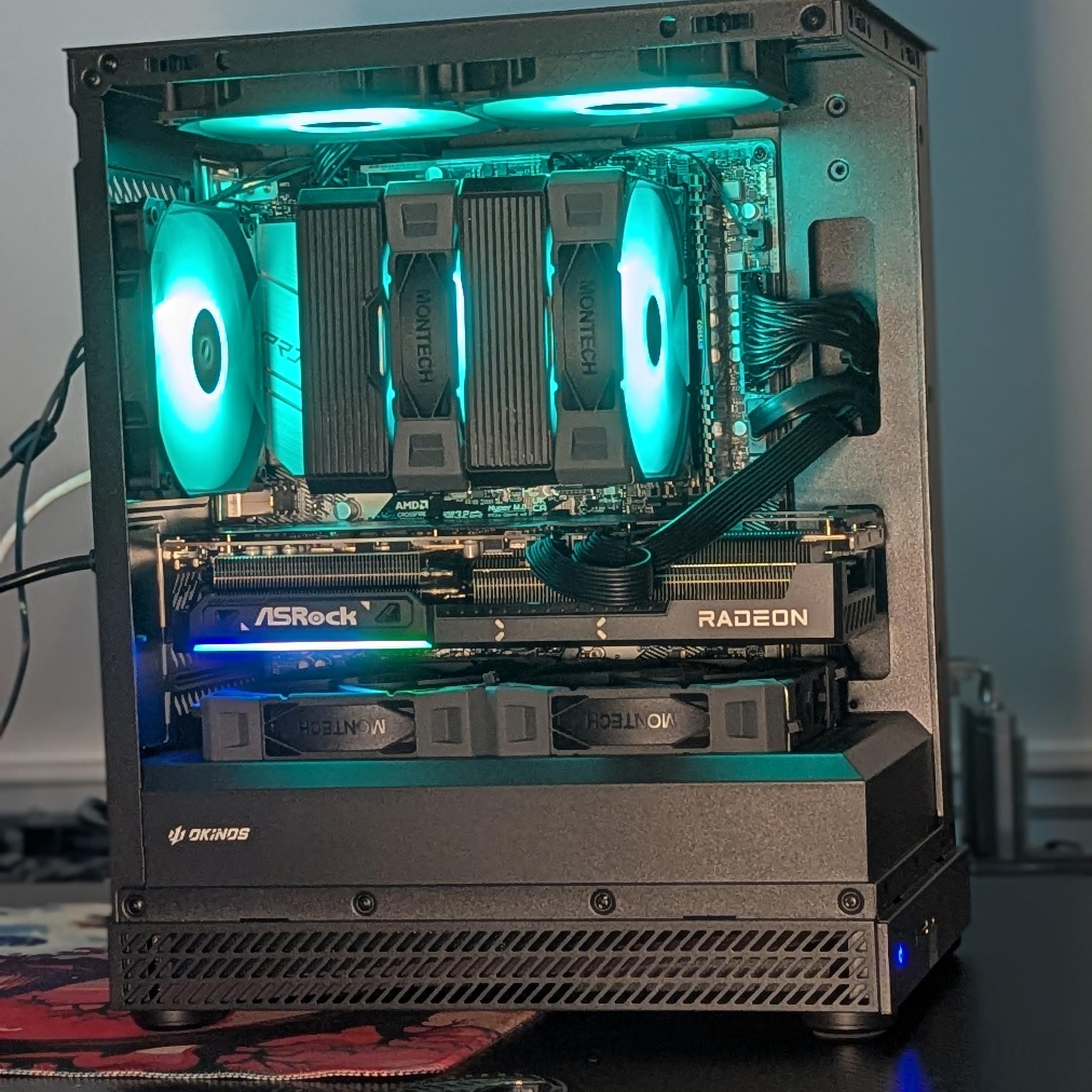 Gaming PC|AMD Ryzen 7 5800X3D|AMD Radeon RX 9070 16 GB|32 GB DDR4 3200|2 TB SSD|Windows 11 Home