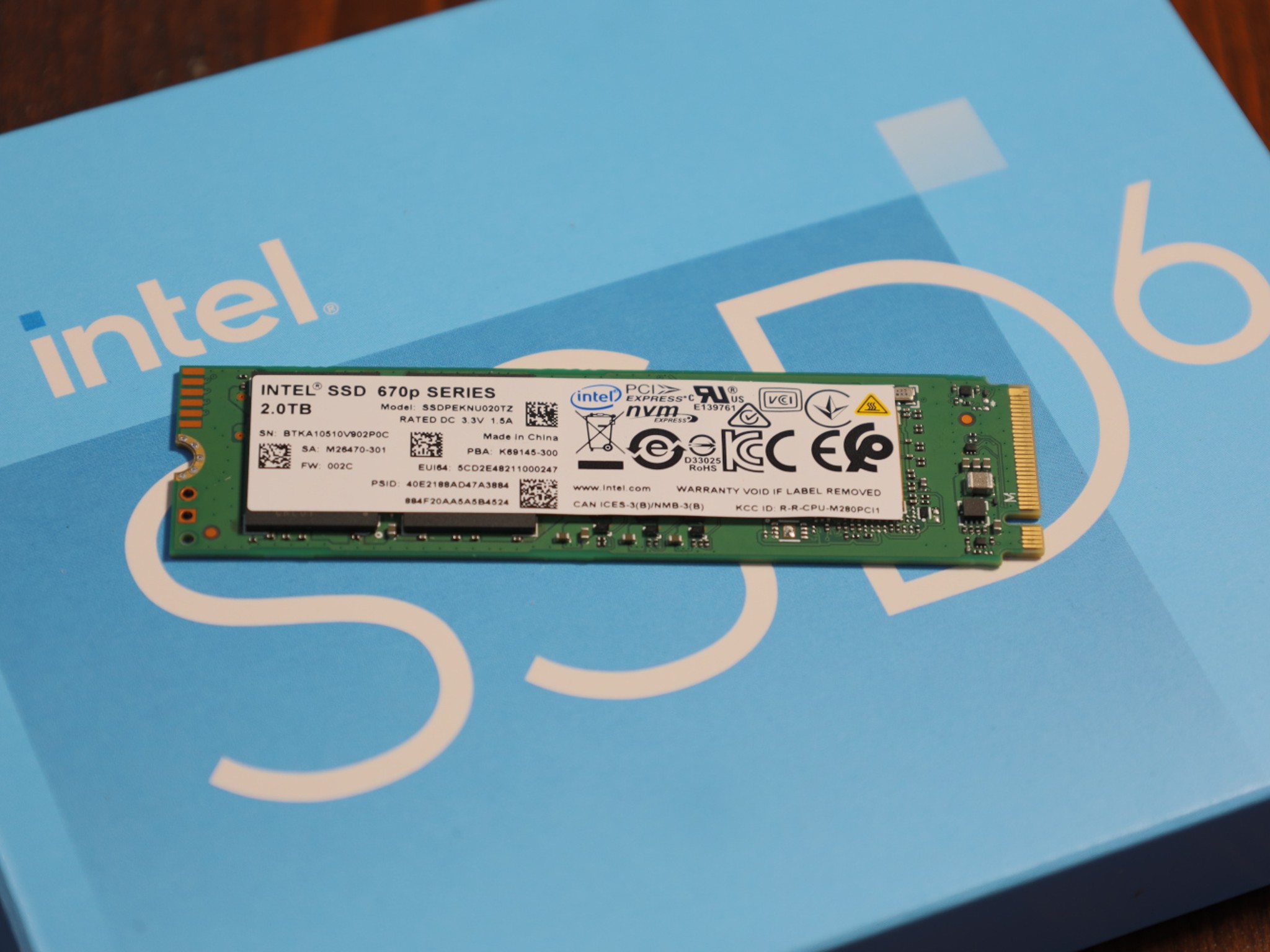 2TB NVME Gen3 SSD Intel 670p