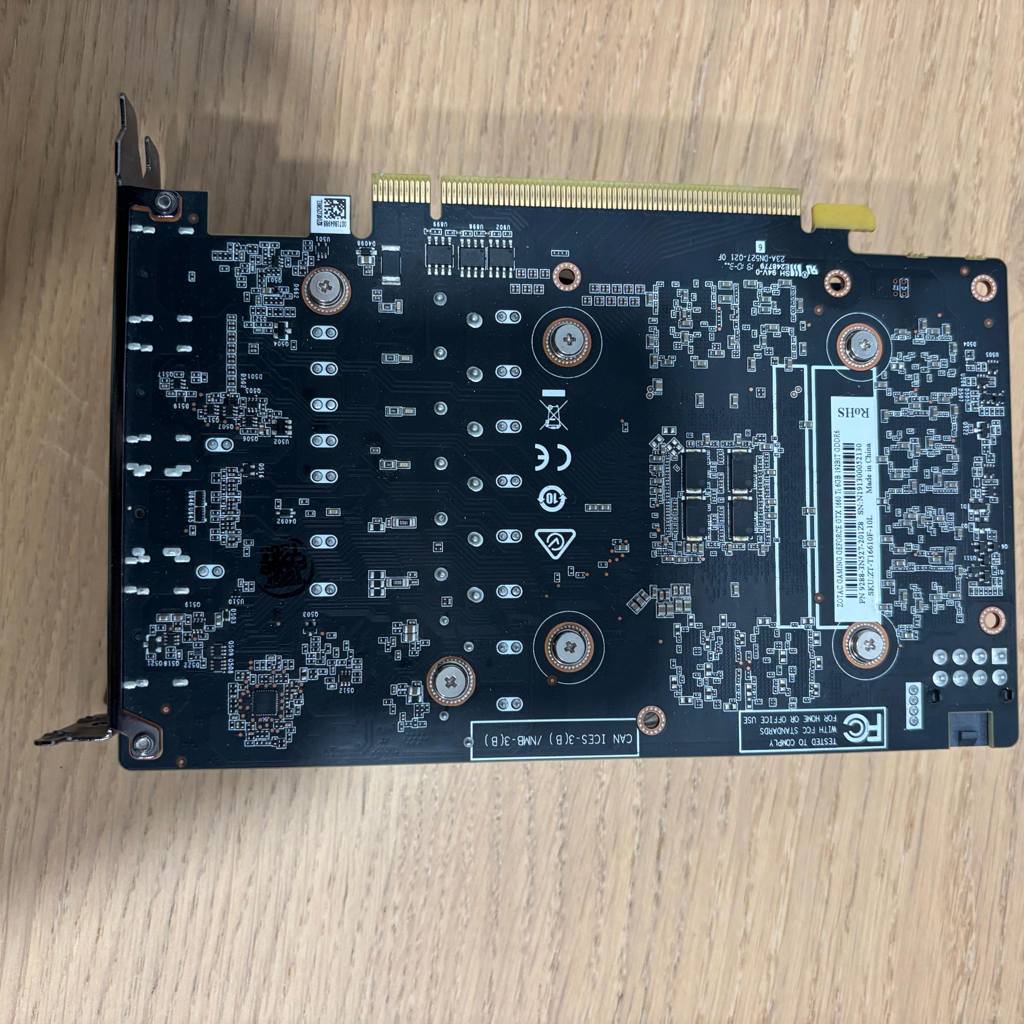 ZOTAC GAMING GeForce GTX 1660 Ti