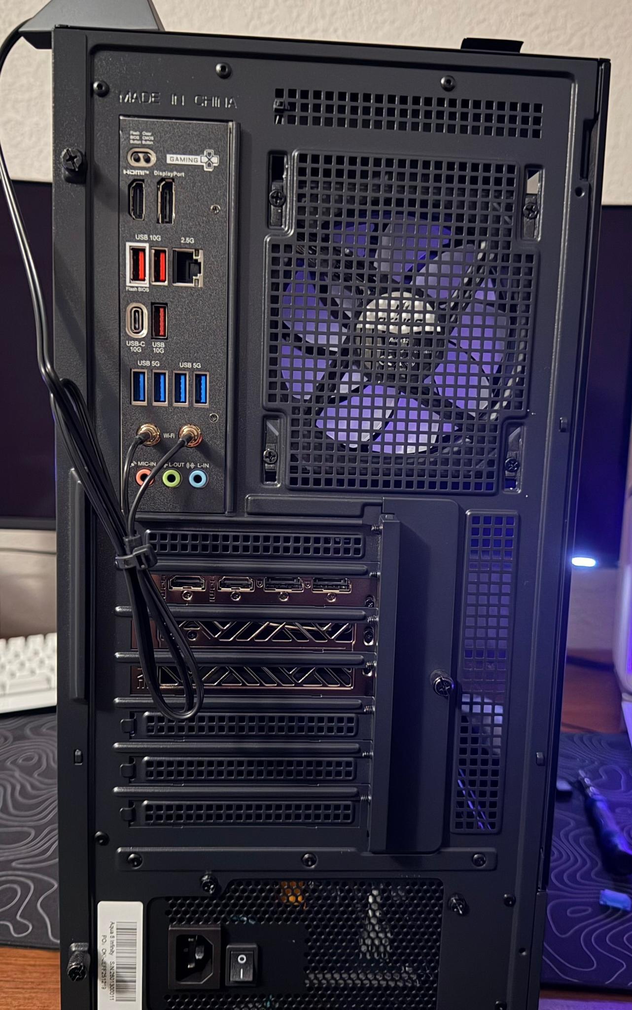 New Imperial Tech: Aqua Infinity 7600X3D + RX 9070 XT