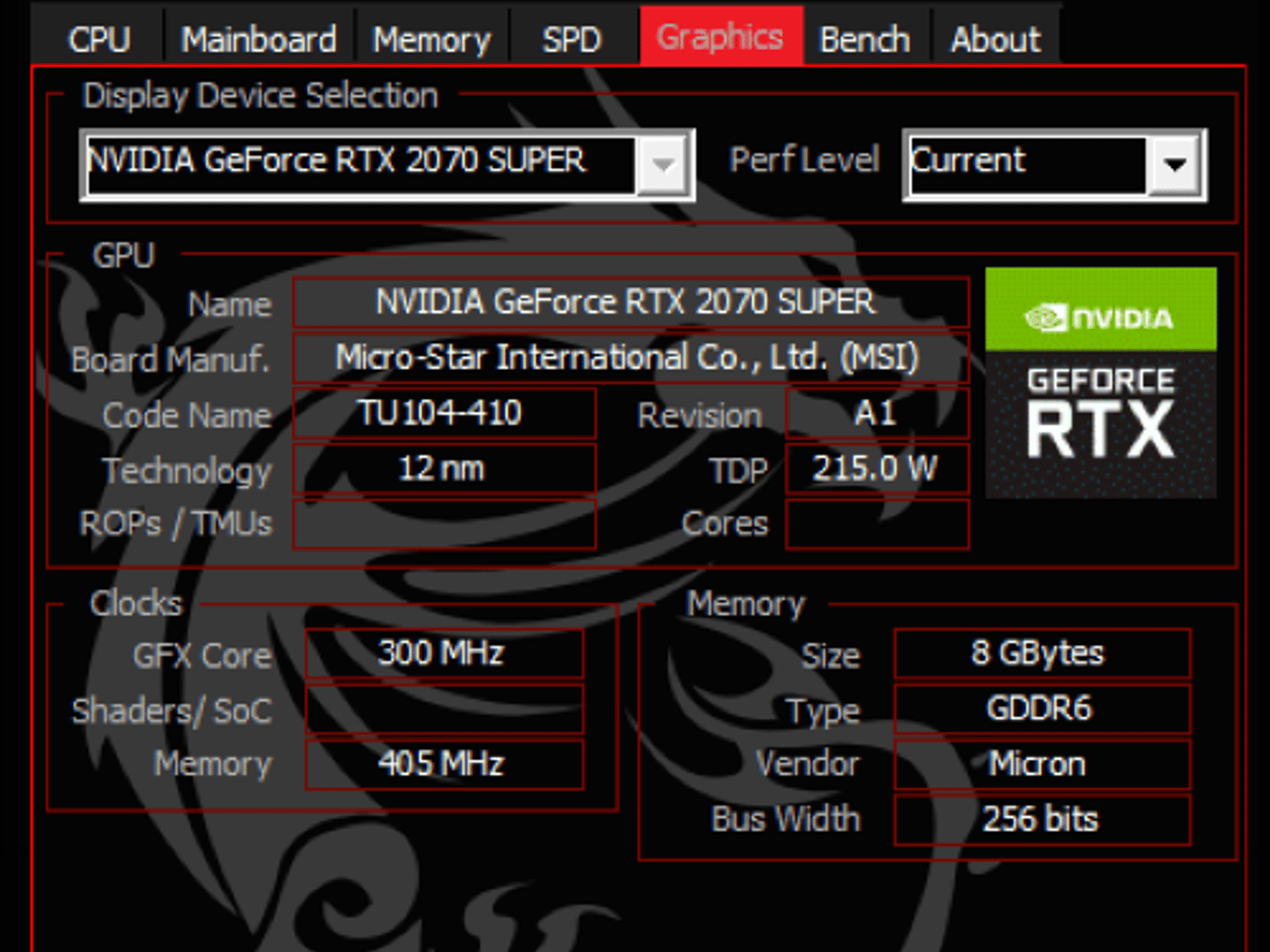 NVIDIA GeForce RTX 2070 Super 8GB GDDR6 Tested Excellent