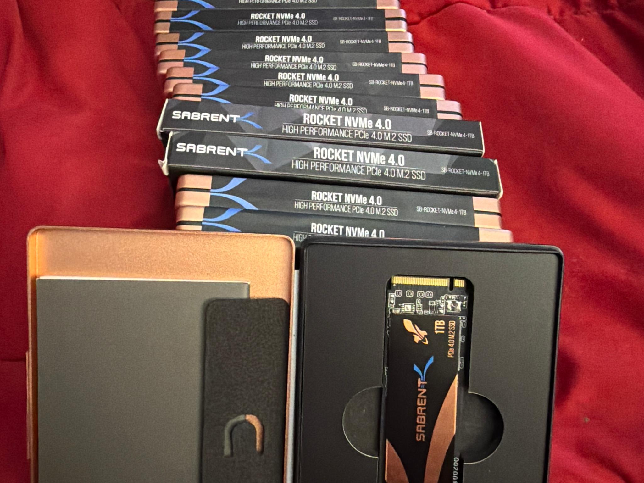 NEW 1TB Sabrent Rocket NVMe 4.0 SSD GEN 4