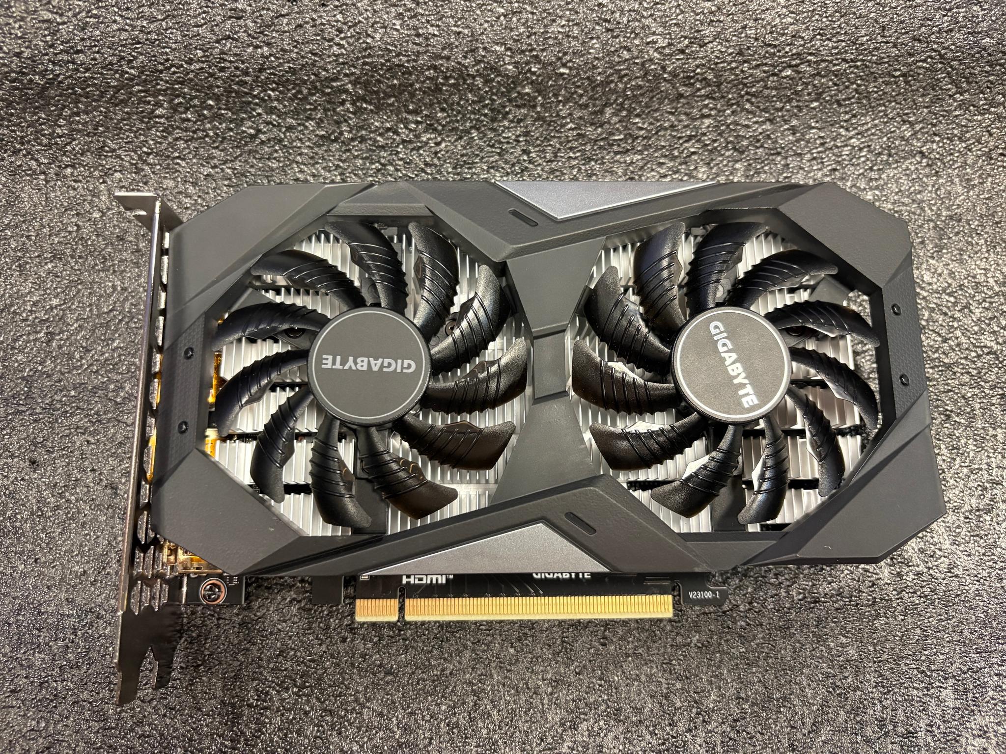GIGABYTE GeForce RTX 3050 WINDFORCE OC 6G Graphic Card - USED