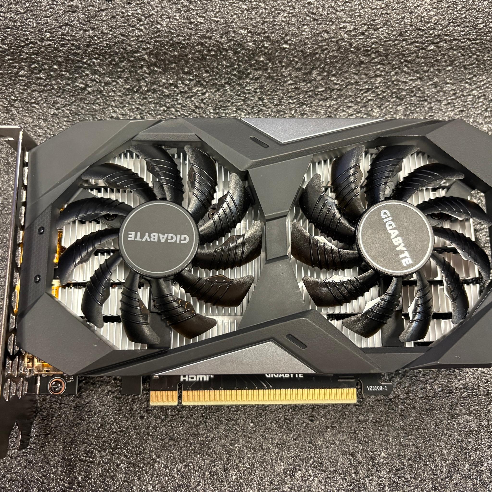 GIGABYTE GeForce RTX 3050 WINDFORCE OC 6G Graphic Card - USED