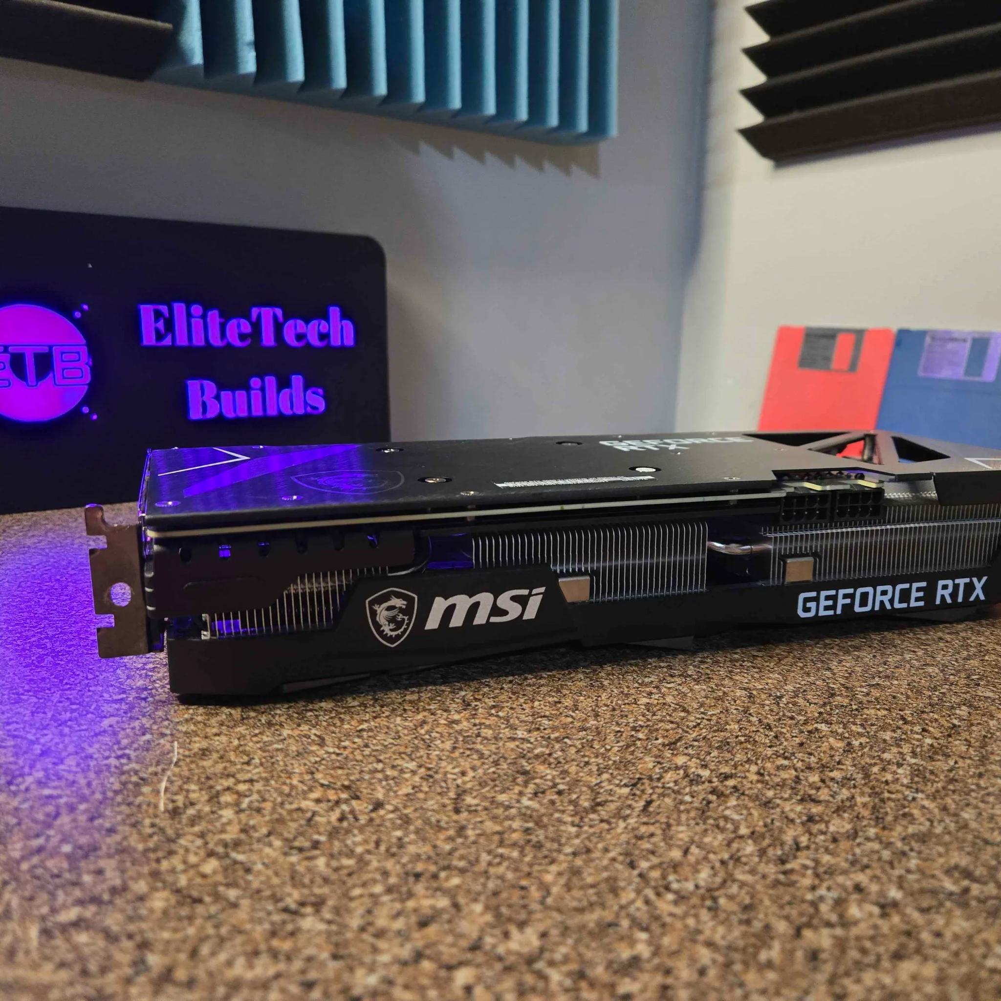 MSI RTX 3060 Ti 8GB GDDR6X (uncommon variant with G6X)