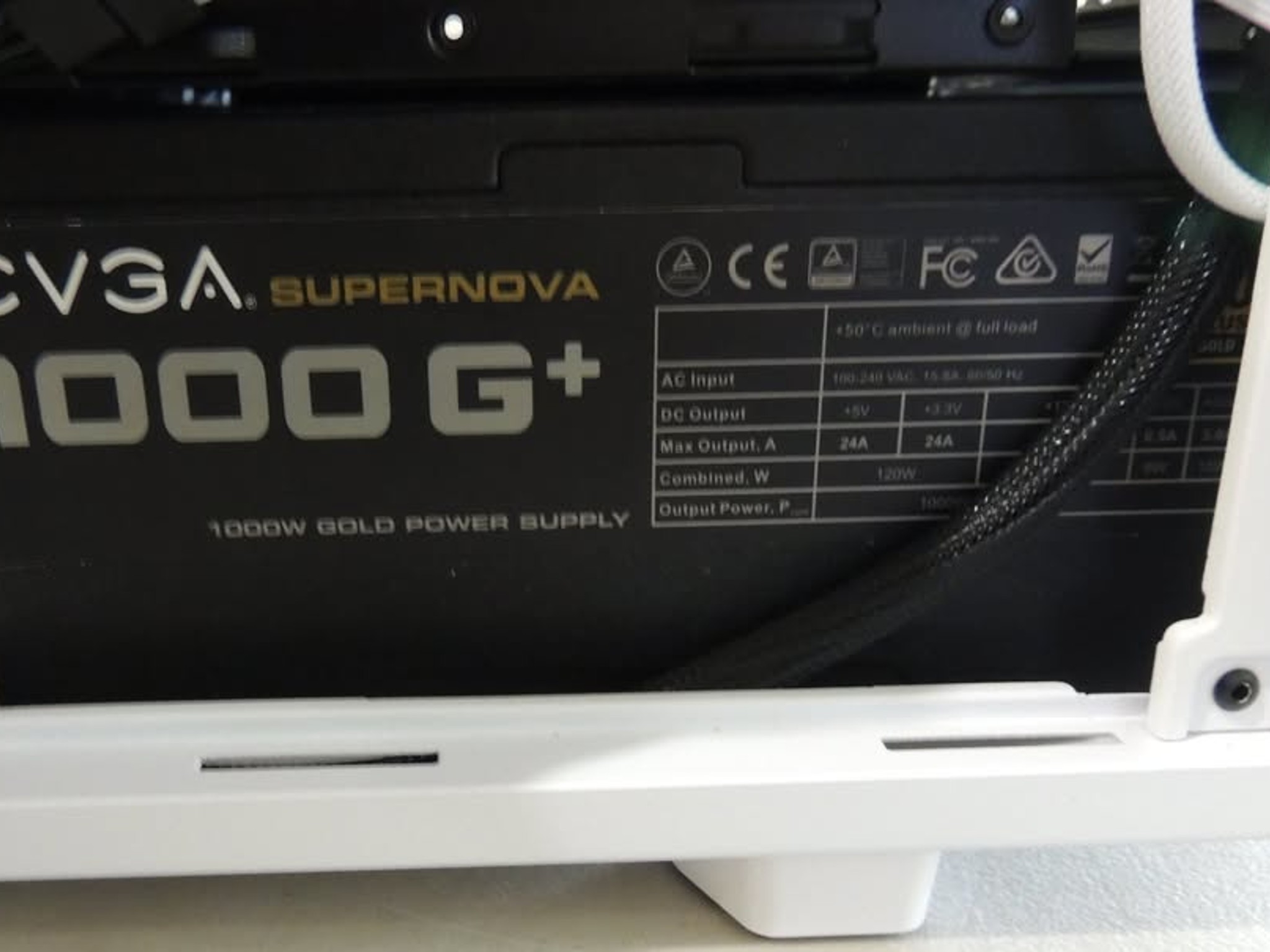 Beautiful New White Gaming Computer Build with New and Refurbished Parts