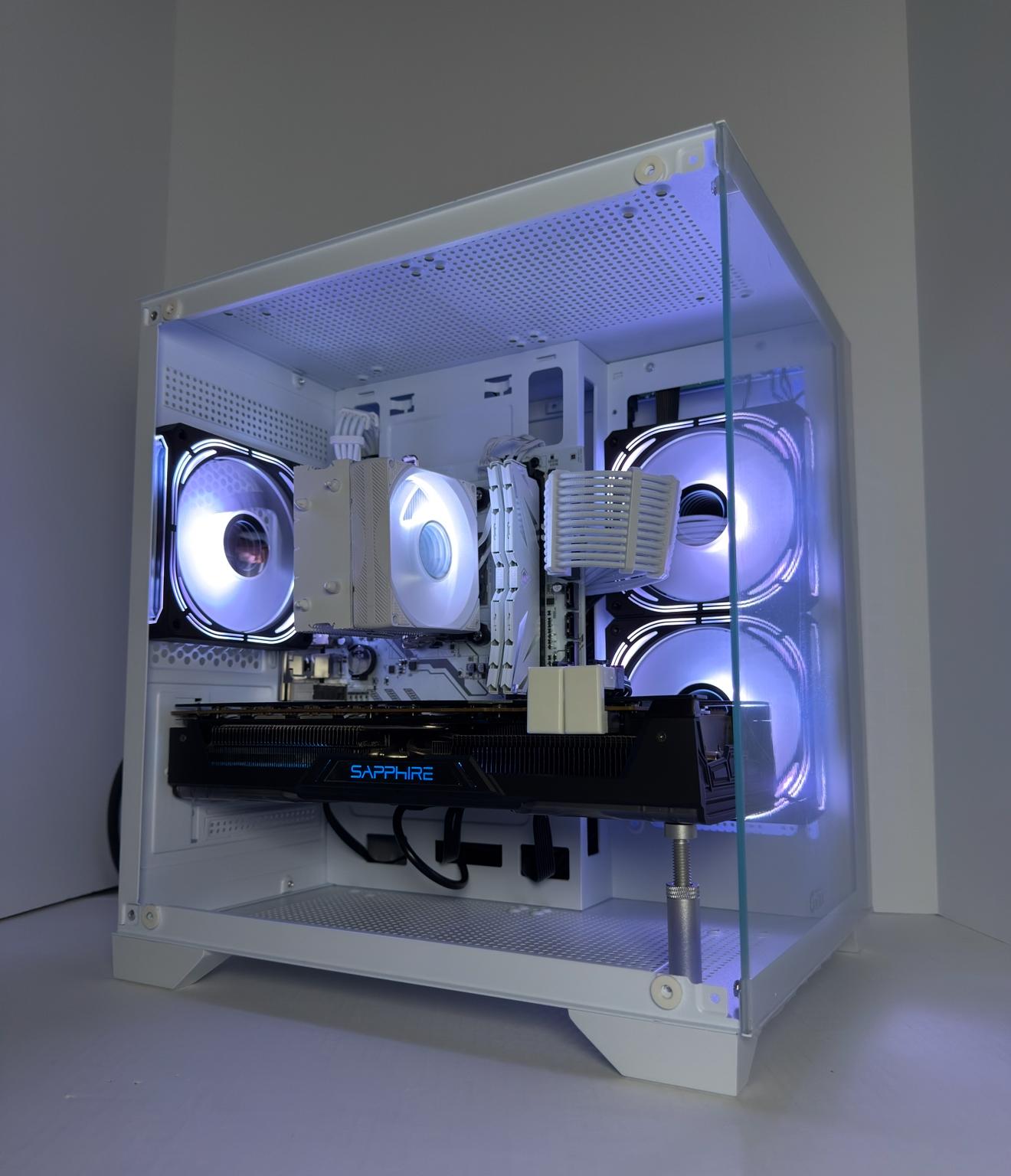 🌐WHITEOUT🌐 1080p | RX Vega 64 | Ryzen 5 3600 | 16GB DDR4 3200MHz | 1TB M.2 NVMe