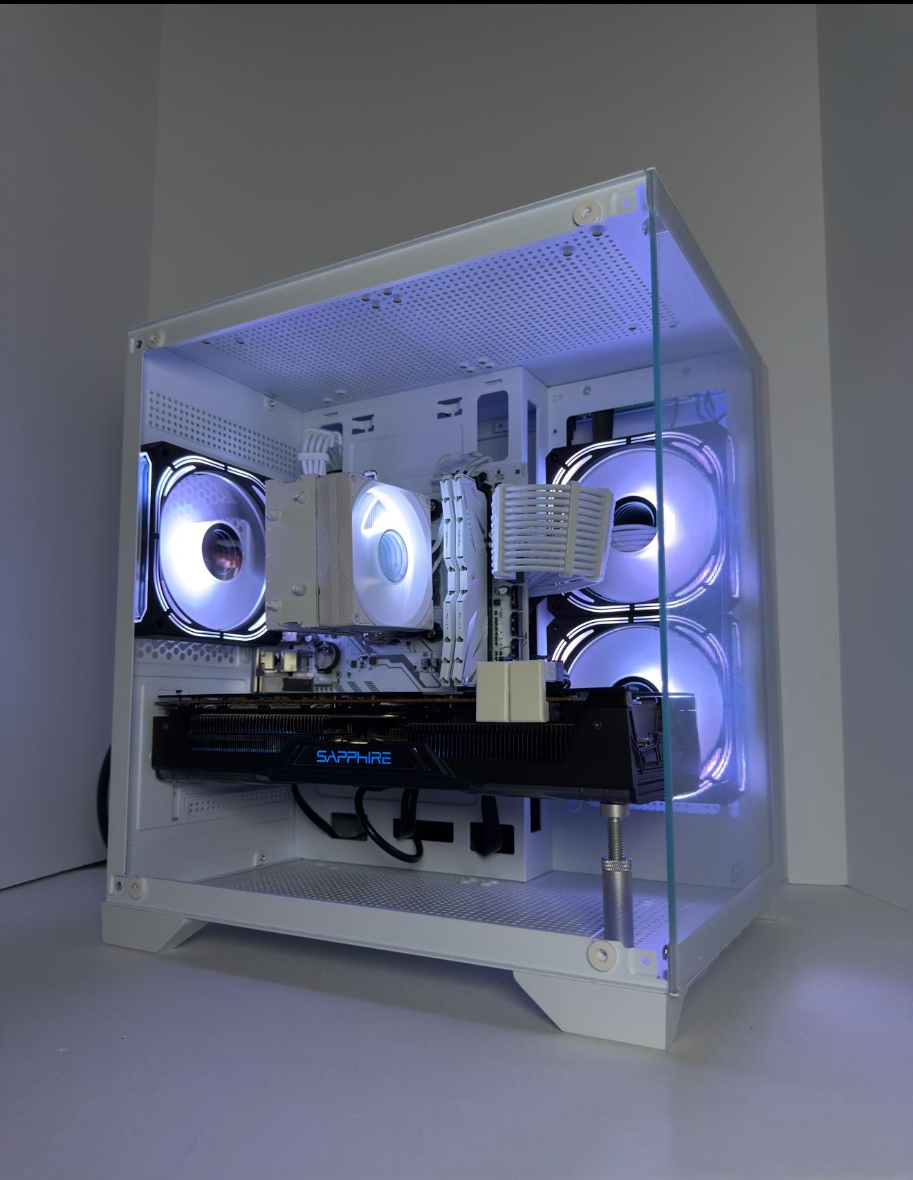 🌐WHITEOUT🌐 1080p | RX Vega 64 | Ryzen 5 3600 | 16GB DDR4 3200MHz | 1TB M.2 NVMe