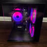 Black Gaming PC (GTX 1660 Super 6GB +AMD Ryzen 5 2600X + 16GB DDR4 + SSD)