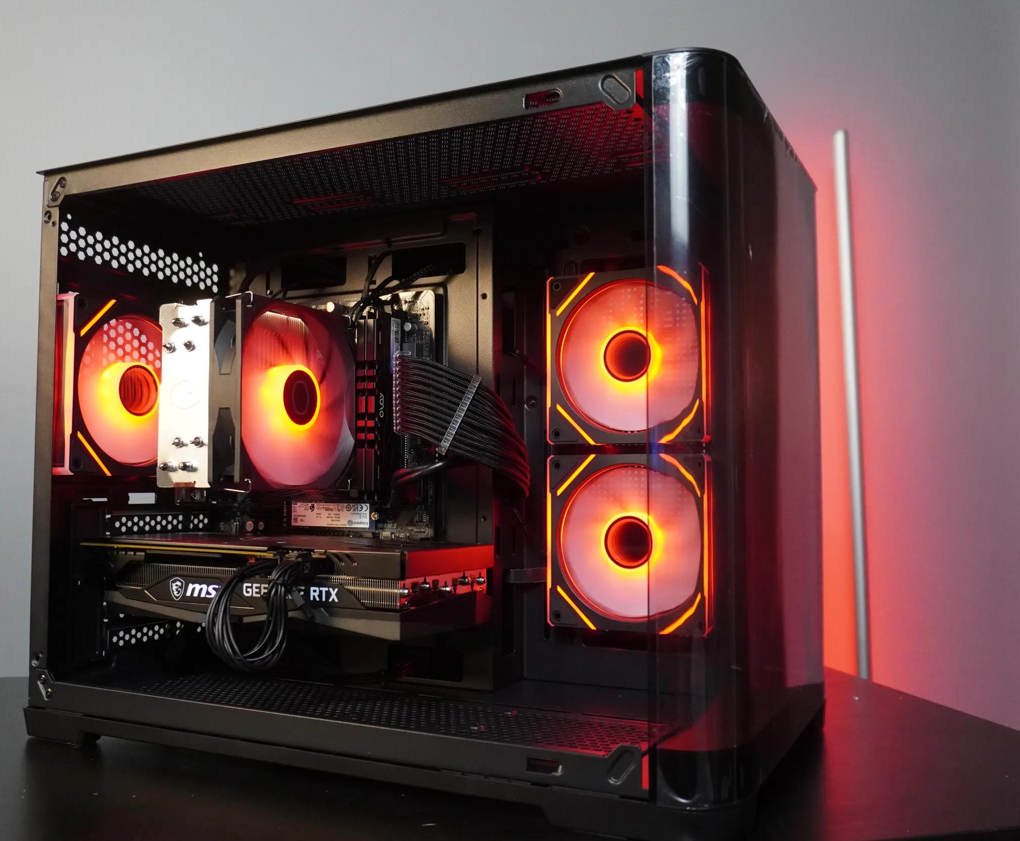 🖤STEALTH🖤 MACHINE 💚RTX 3060ti 🧡Ryzen 5 5600 | 1TB NVME | 32GB DDR4 | WIFI