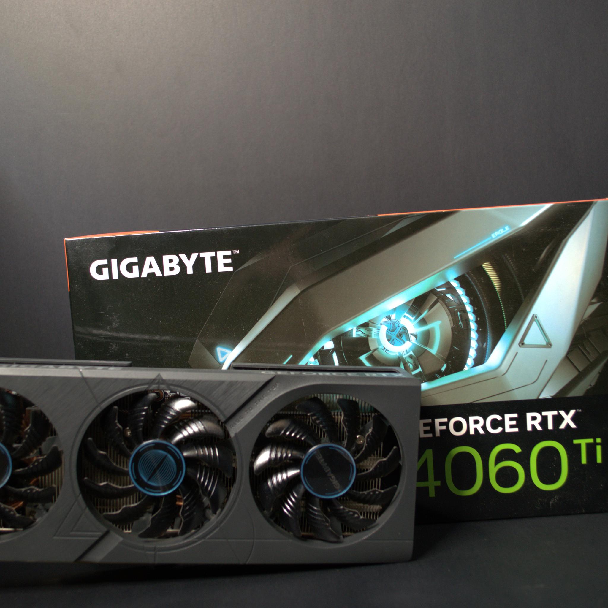 Gigabyte GeForce RTX 4060 Ti Eagle OC 8GB Graphics Card, Triple Fans,  GDDR6, - Excellent Condition