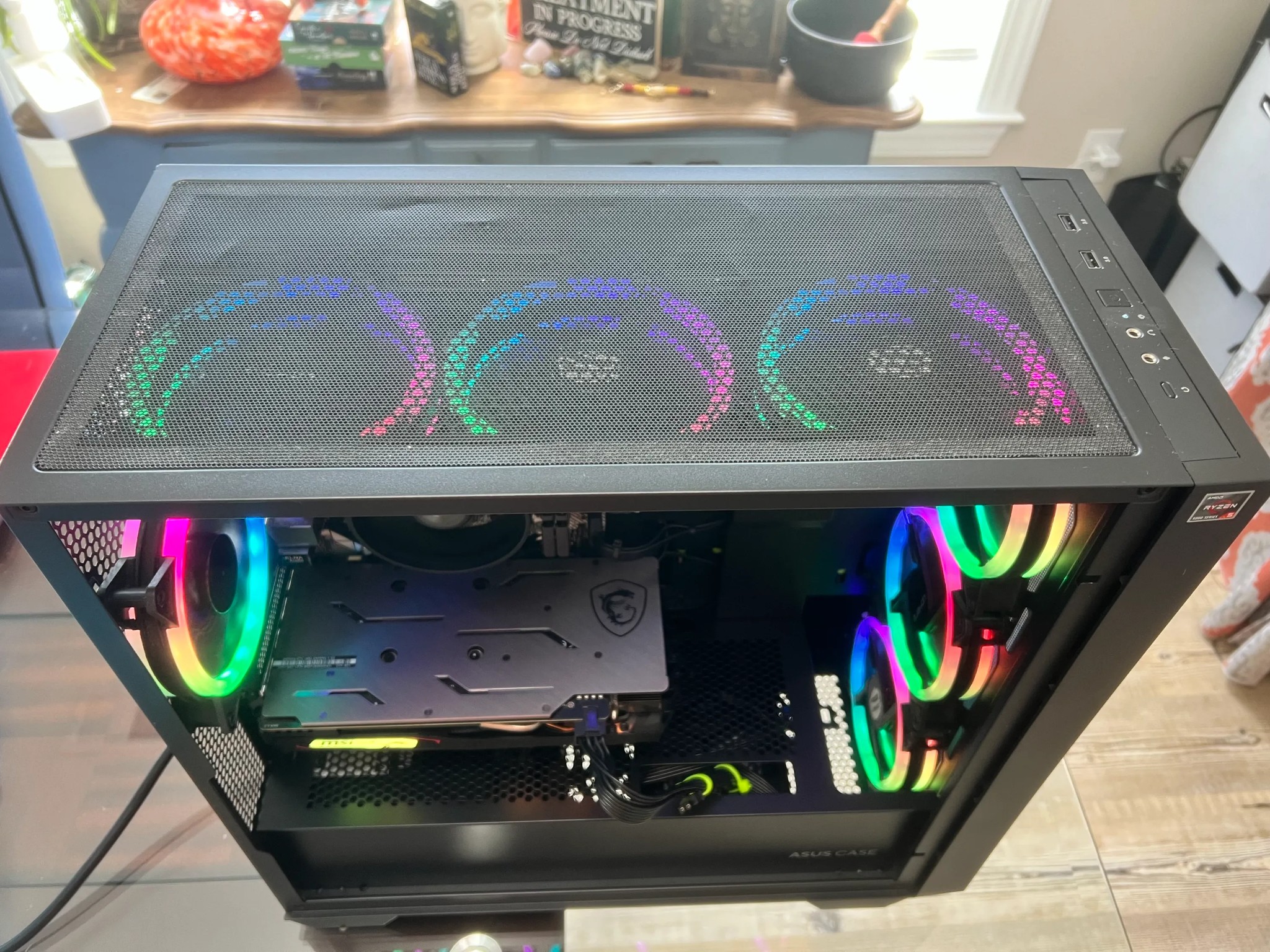 GTX 1660 | Ryzen 5 3600 | 16GB DDR4 | 120GB SSD | Asus Micro ATX Case | B450M | RGB Gaming PC 1080P