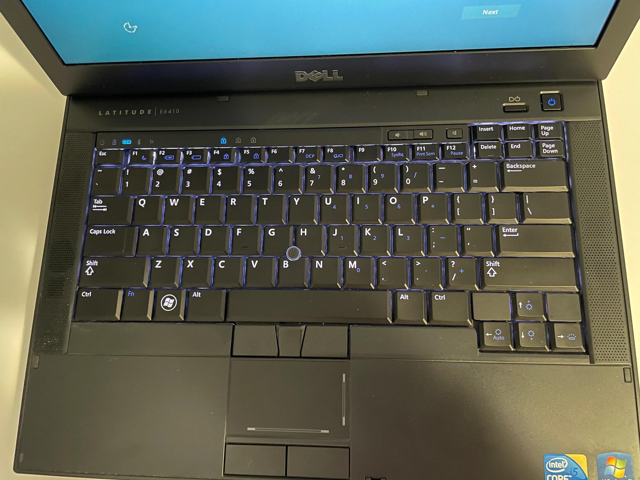 Dell Latitude E6410 14in Laptop Computer Intel i7-640 4GB Ram 128GB SSD WIFI BT WIN10 #1