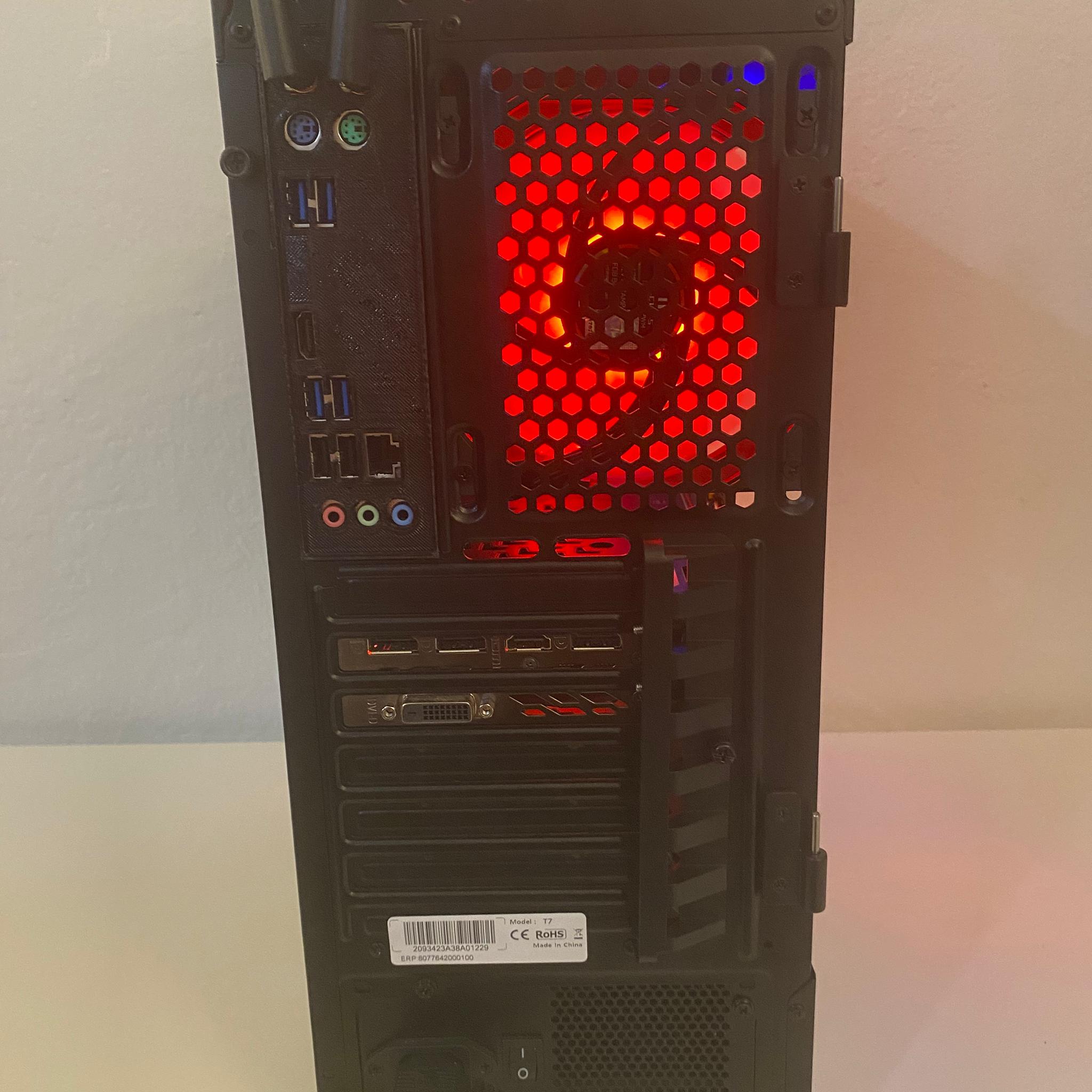 Gaming PC - GTX 1070, Intel i3 8100, 512 SSD, HDD, 16GB DDR4, Windows 10