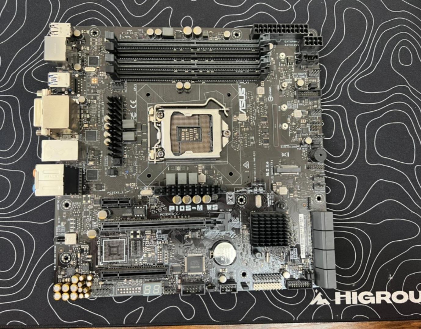 Asus P10s M WS (**Boot display but doesn't not goes to windows**)
