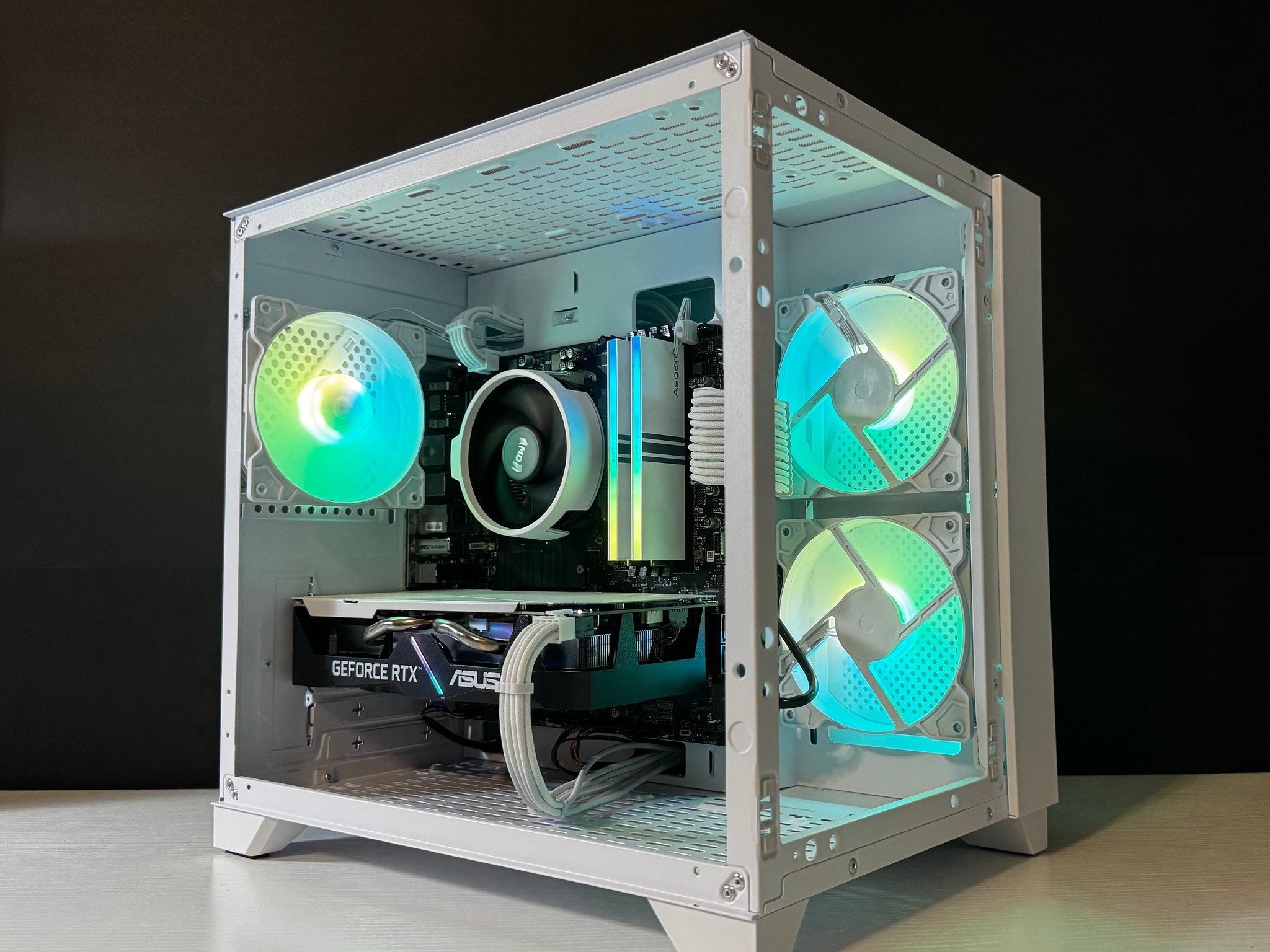 🥶ICEBOX🥶 aRGB Gaming PC | Ryzen 5 4500 | 16GB | RTX 2060 6GB | 500GB SSD