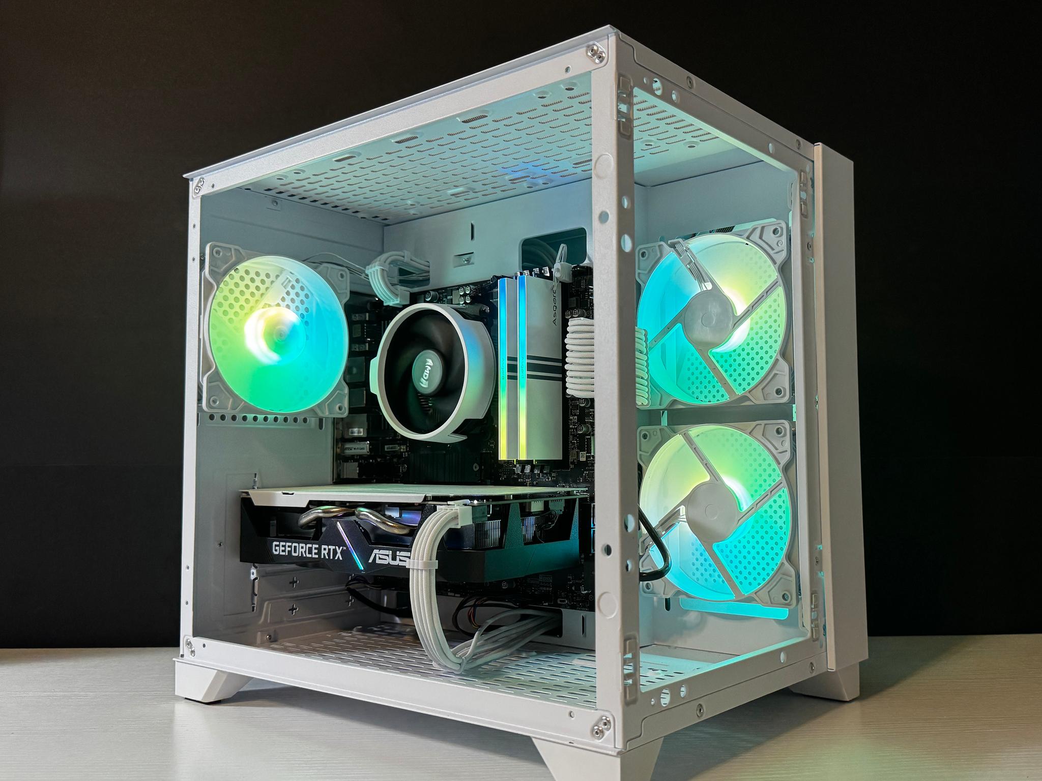 🥶ICEBOX🥶 aRGB Gaming PC | Ryzen 5 4500 | 16GB | RTX 2060 6GB | 500GB SSD