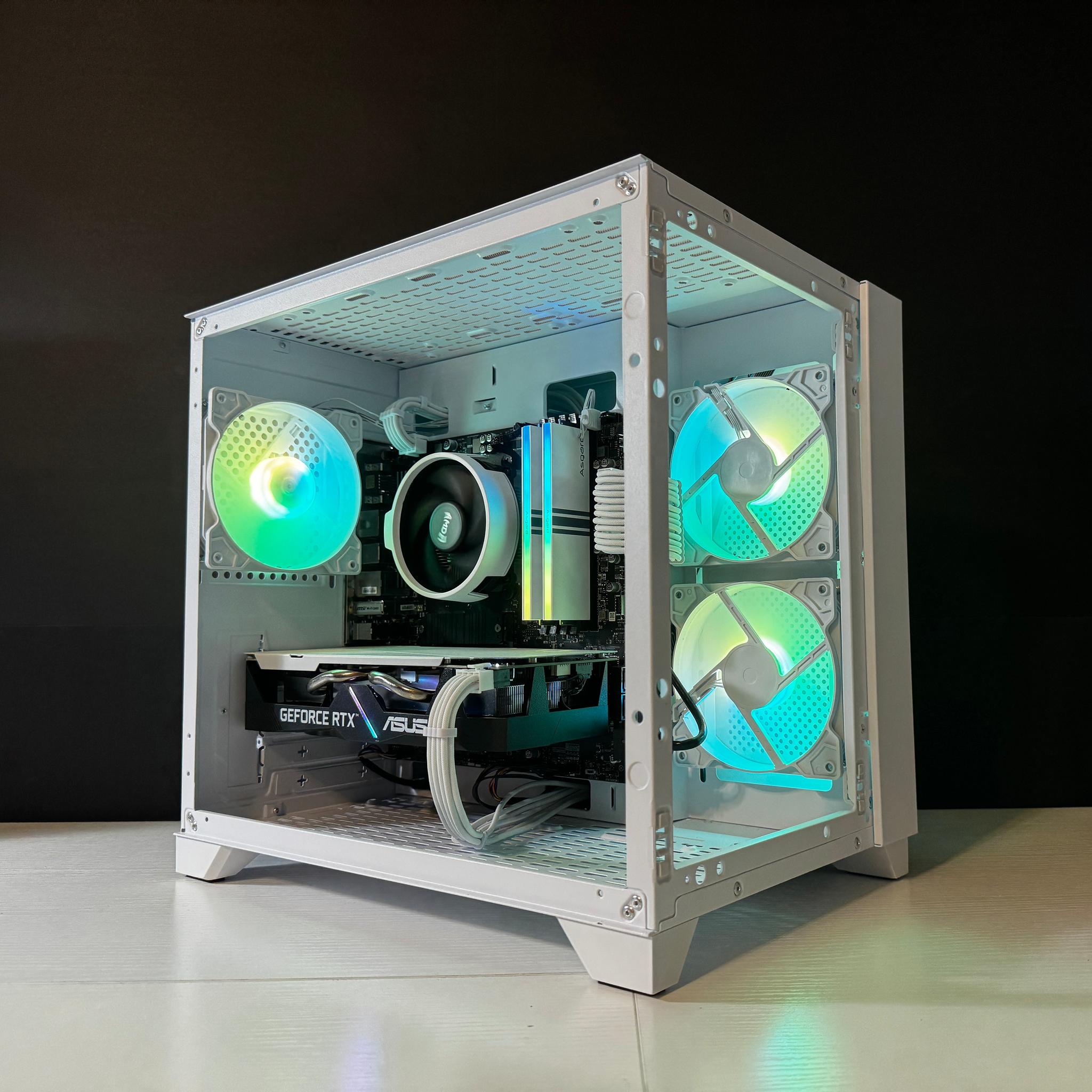 🥶ICEBOX🥶 aRGB Gaming PC | Ryzen 5 4500 | 16GB | RTX 2060 6GB | 500GB SSD