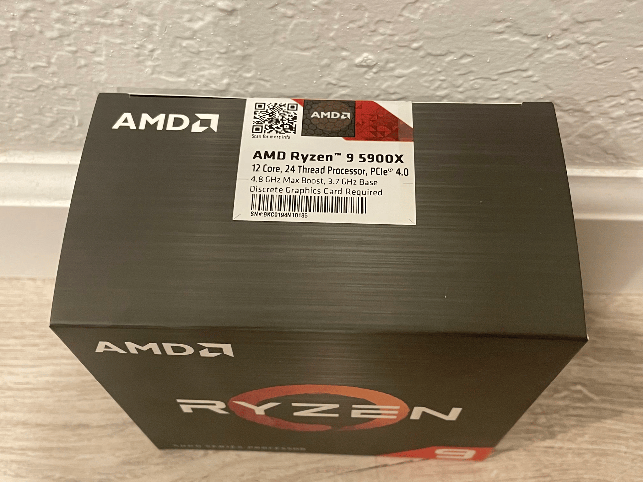 AMD Ryzen 9 5900X 3.7 GHz 12-Core Processor