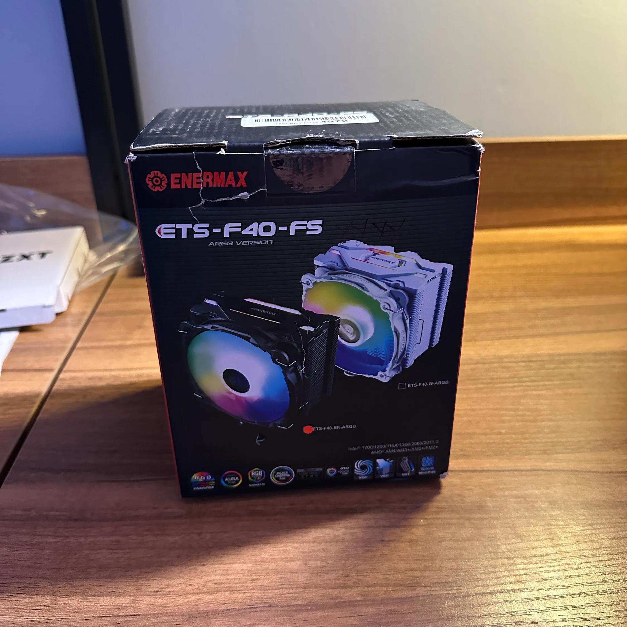 Enermax ETS-F40 140mm ARGB CPU Air Cooler READ DESCRIPTION